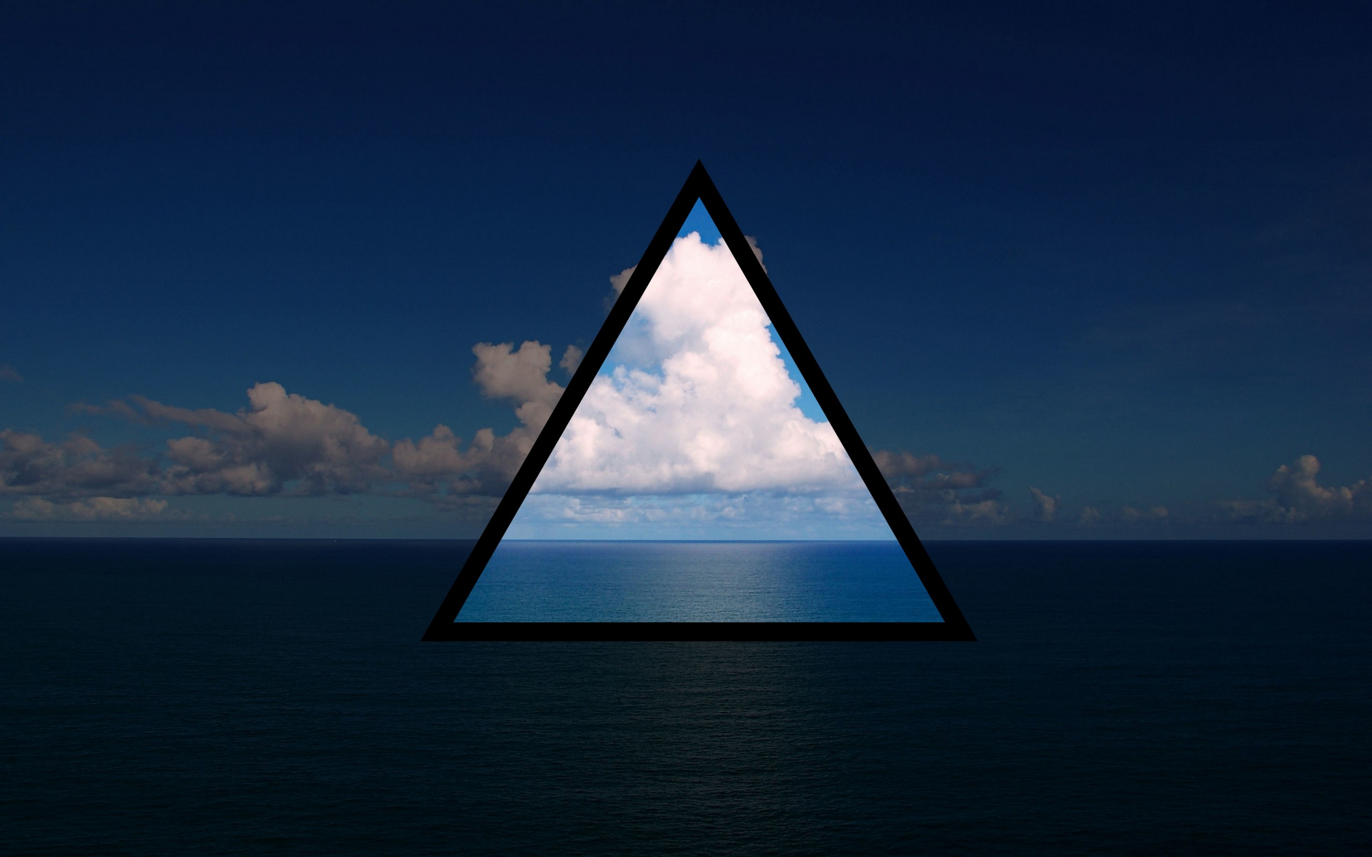 Free download wallpaper Sci Fi, Triangle on your PC desktop
