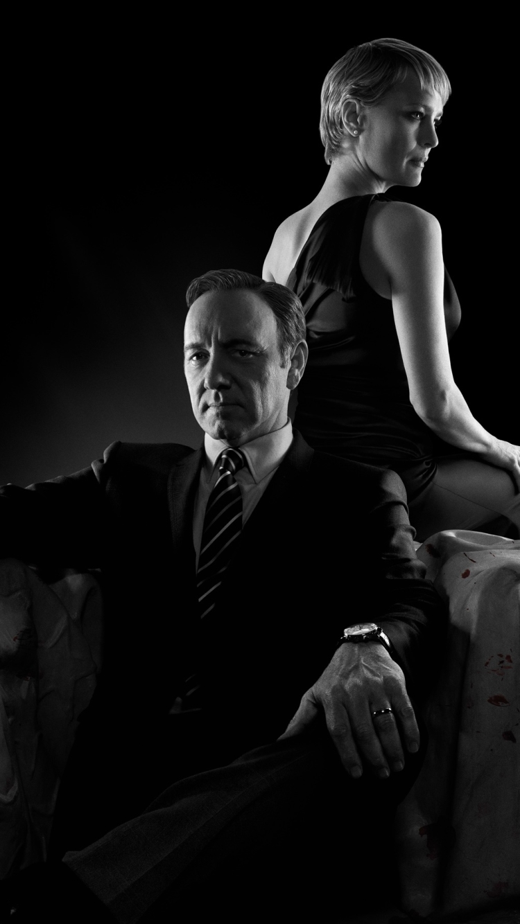 Download mobile wallpaper Tv Show, Kevin Spacey, House Of Cards, Robin Wright for free.