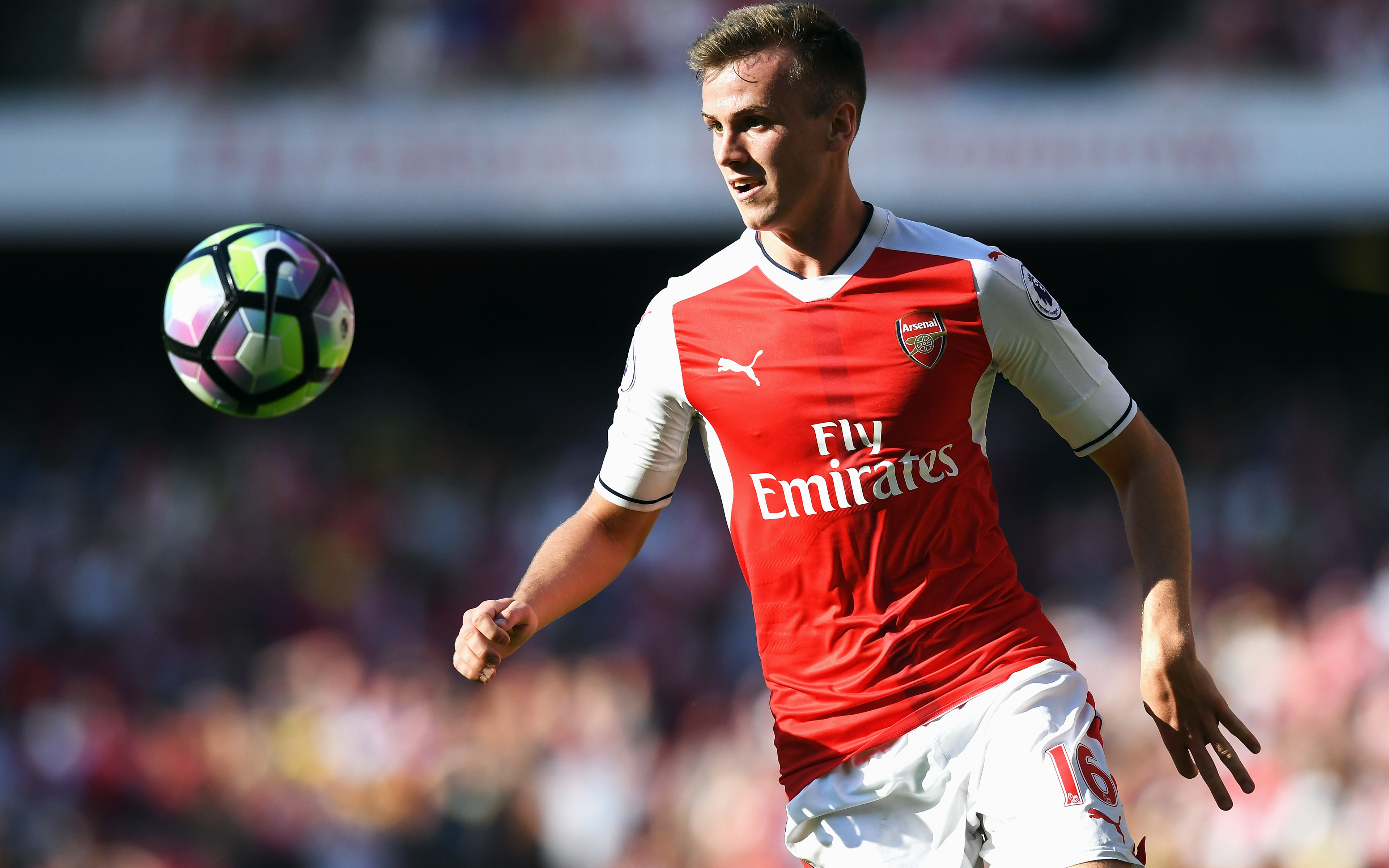 Download mobile wallpaper Sports, Soccer, Arsenal F C, Rob Holding for free.