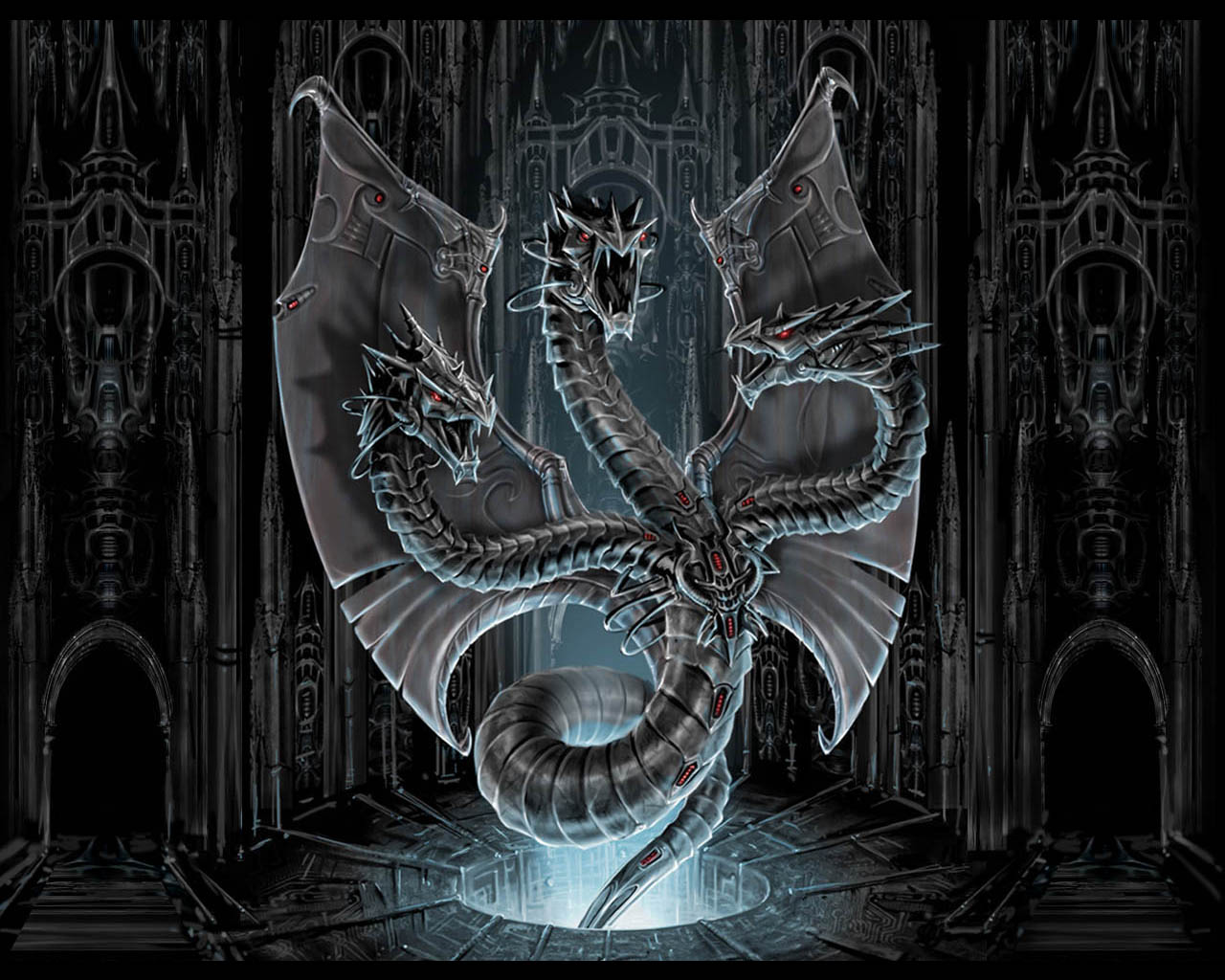 Free download wallpaper Fantasy, Hydra on your PC desktop
