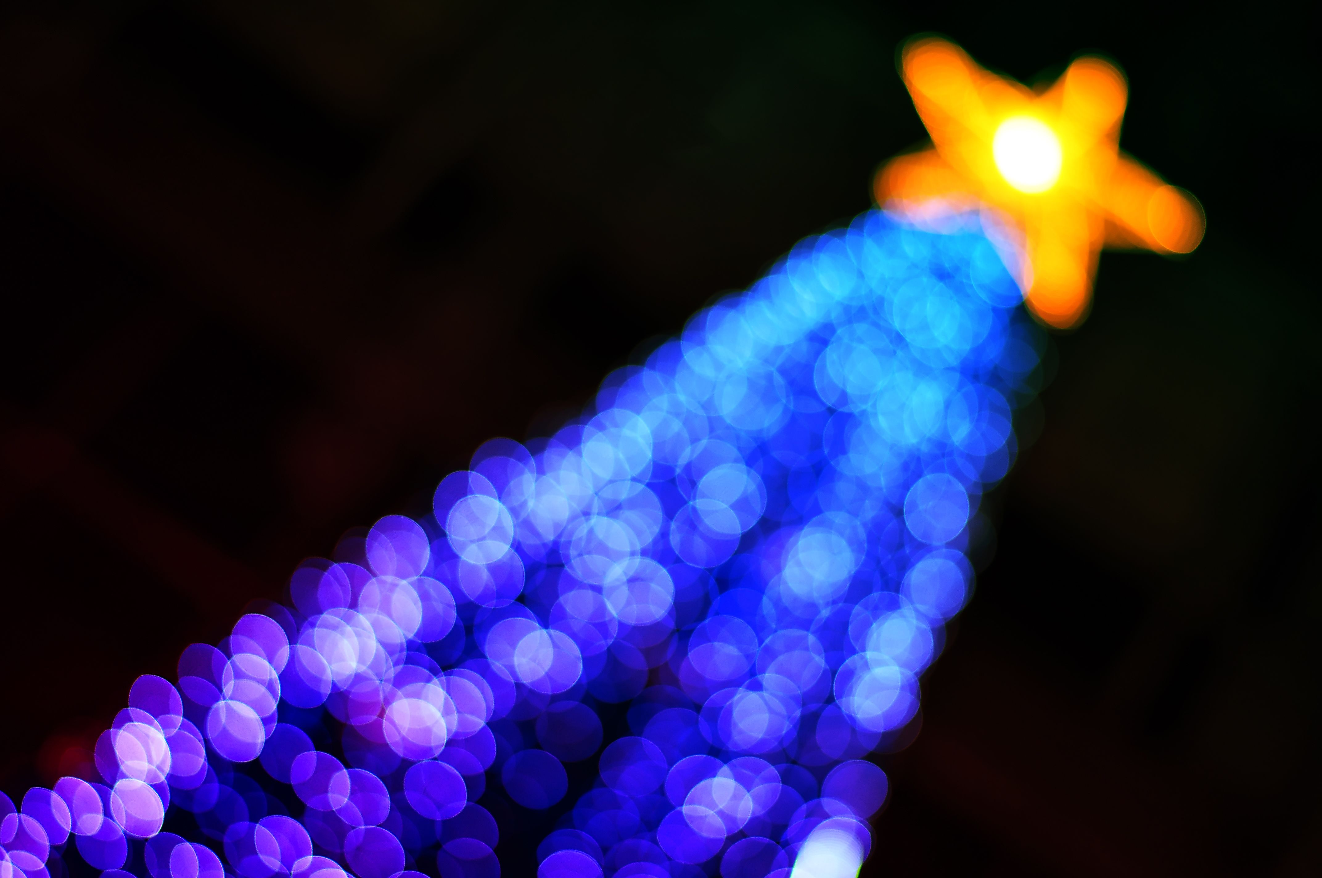 Free download wallpaper Christmas, Holiday, Christmas Tree, Star, Christmas Lights on your PC desktop