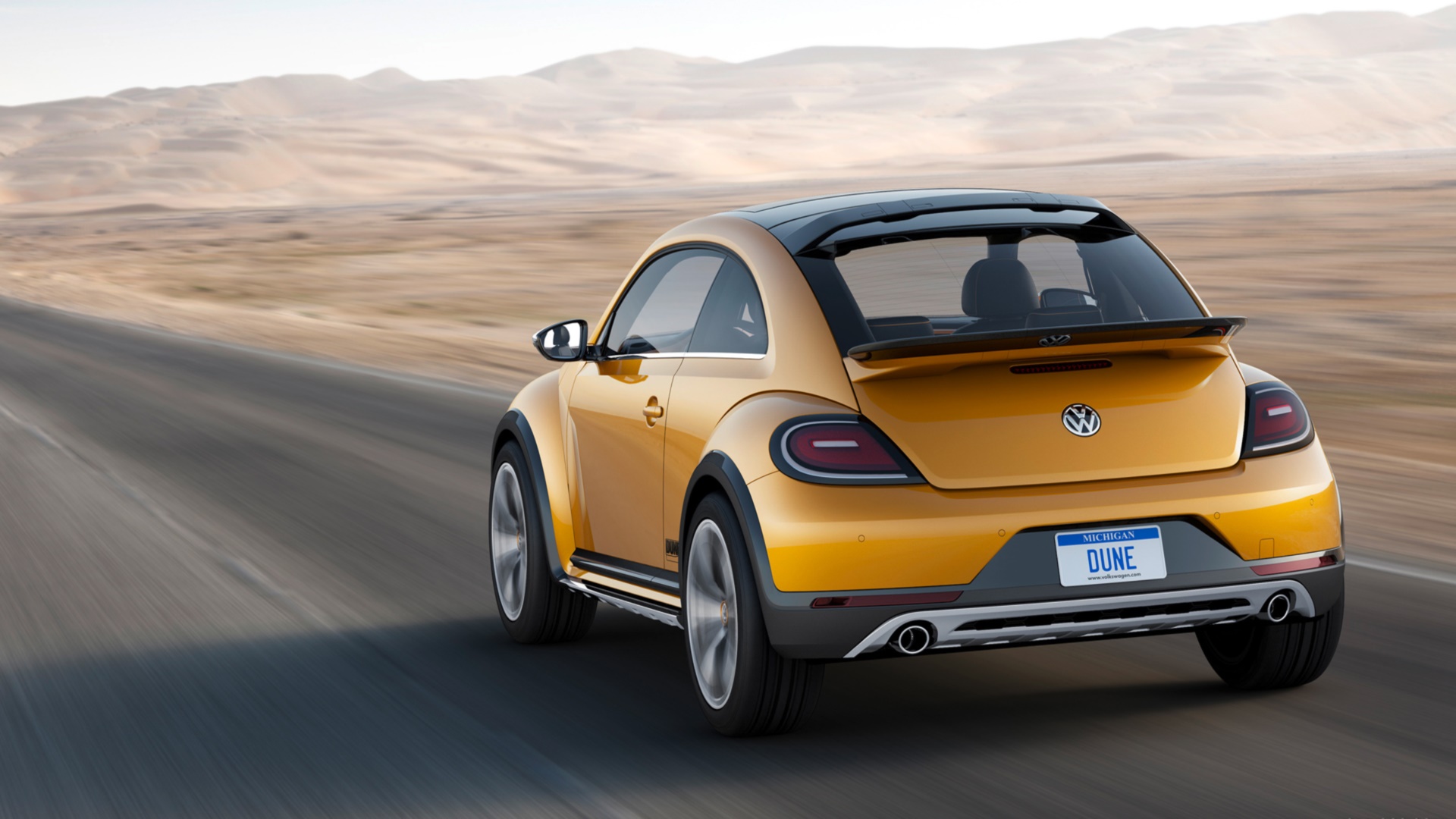 Download mobile wallpaper 2014 Volkswagen Beetle Dune Concept, Volkswagen, Vehicles for free.