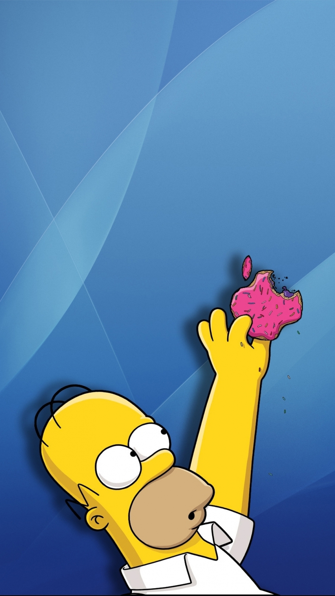 Download mobile wallpaper Homer Simpson, Tv Show, Apple Inc, The Simpsons for free.