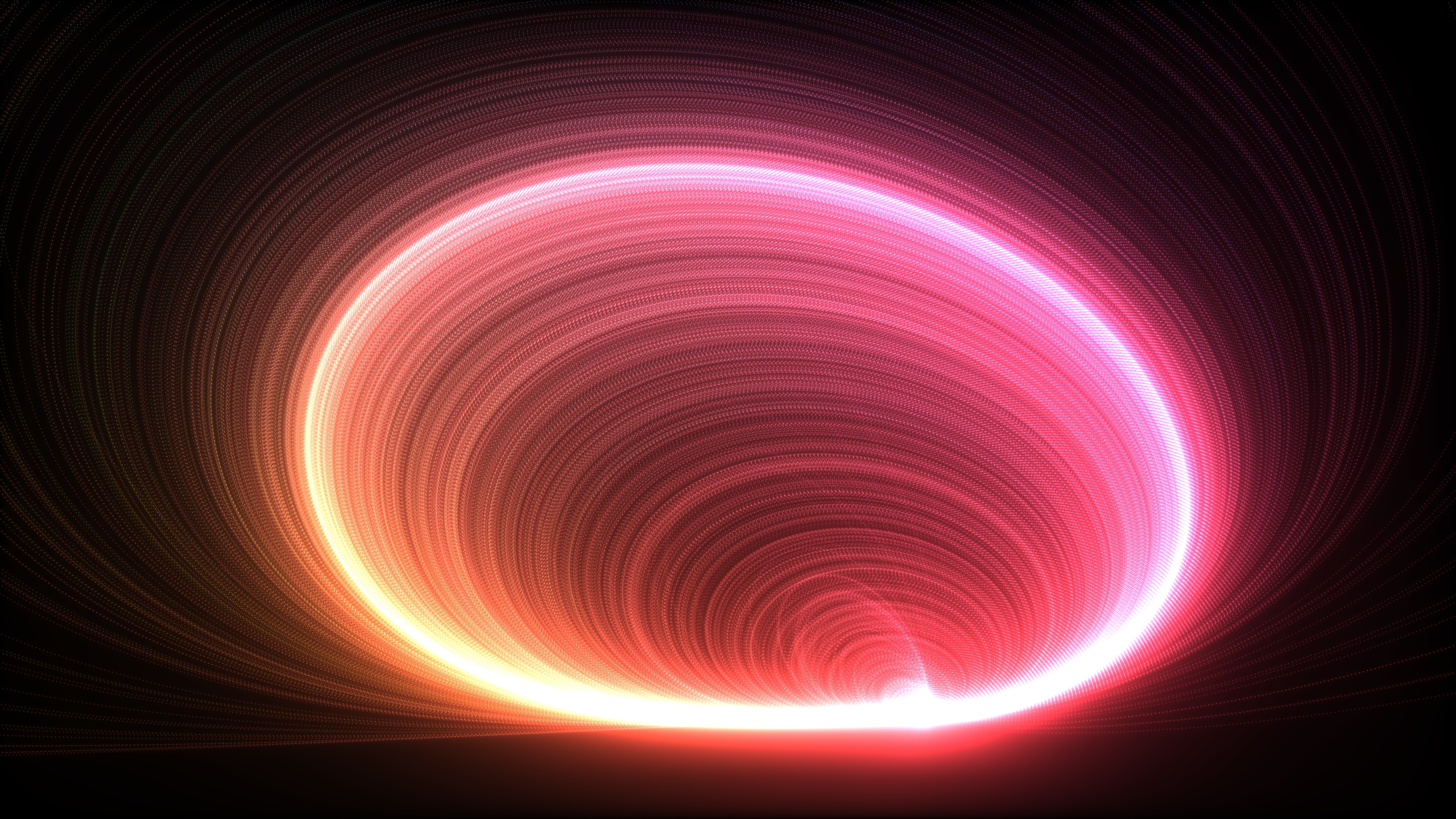 Free download wallpaper Circles, Shine, Lines, Light, Abstract on your PC desktop