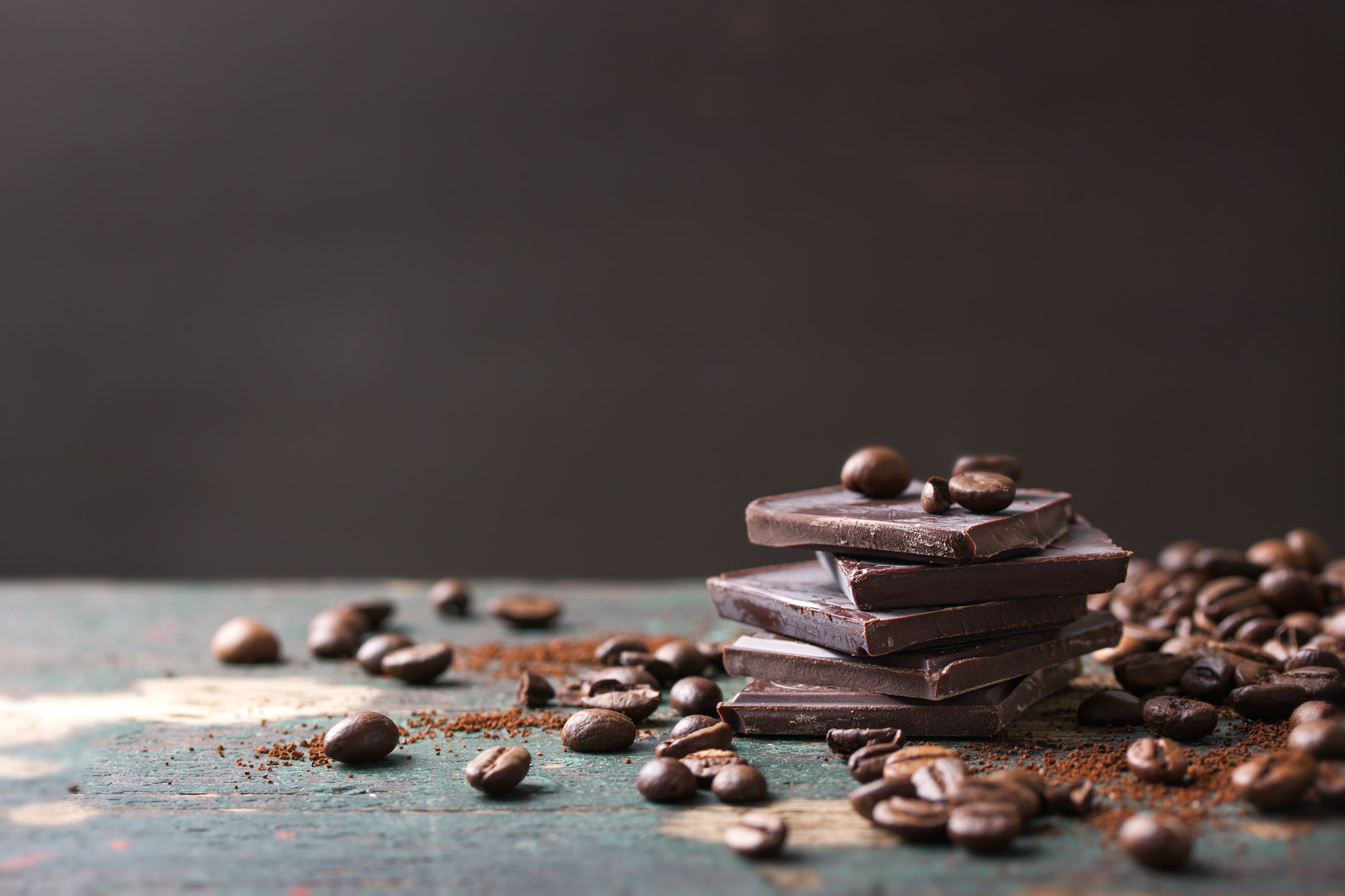 Download mobile wallpaper Food, Chocolate, Coffee Beans, Sweets for free.