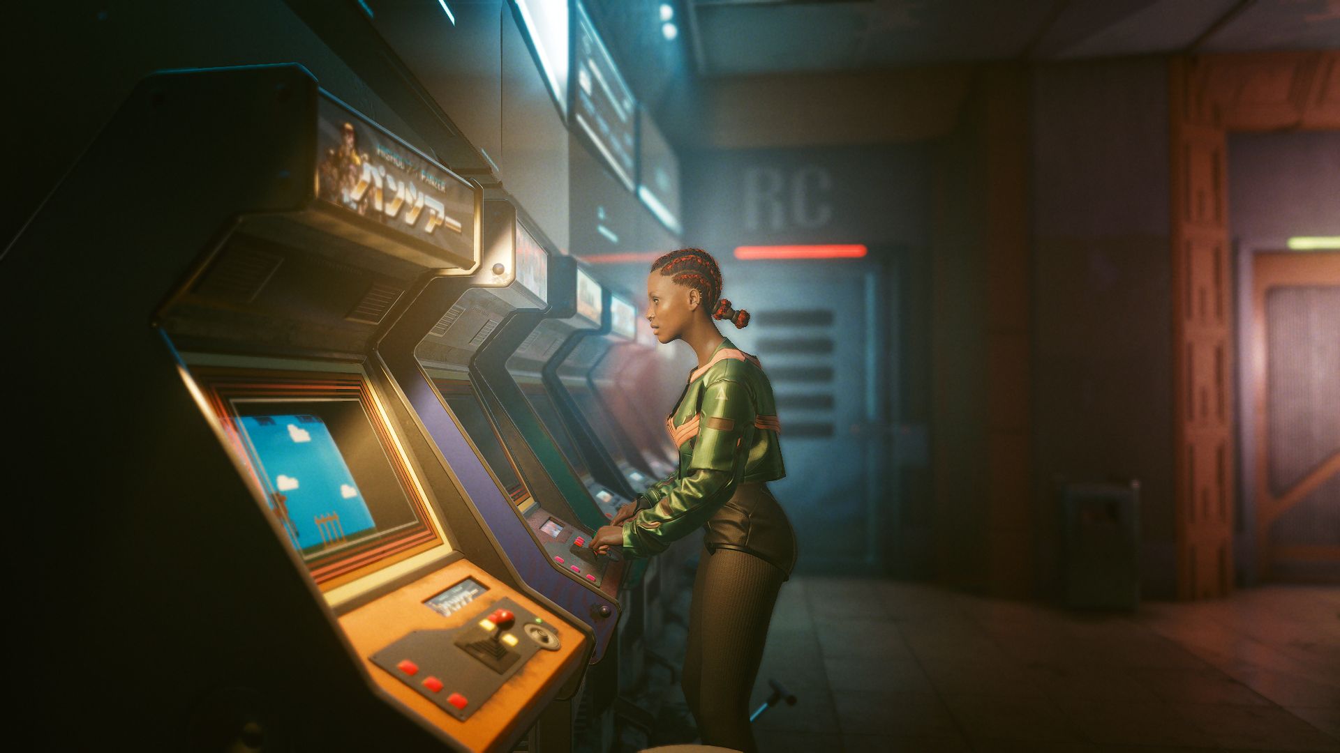 video game, cyberpunk 2077, arcade, cyberpunk, cyborg