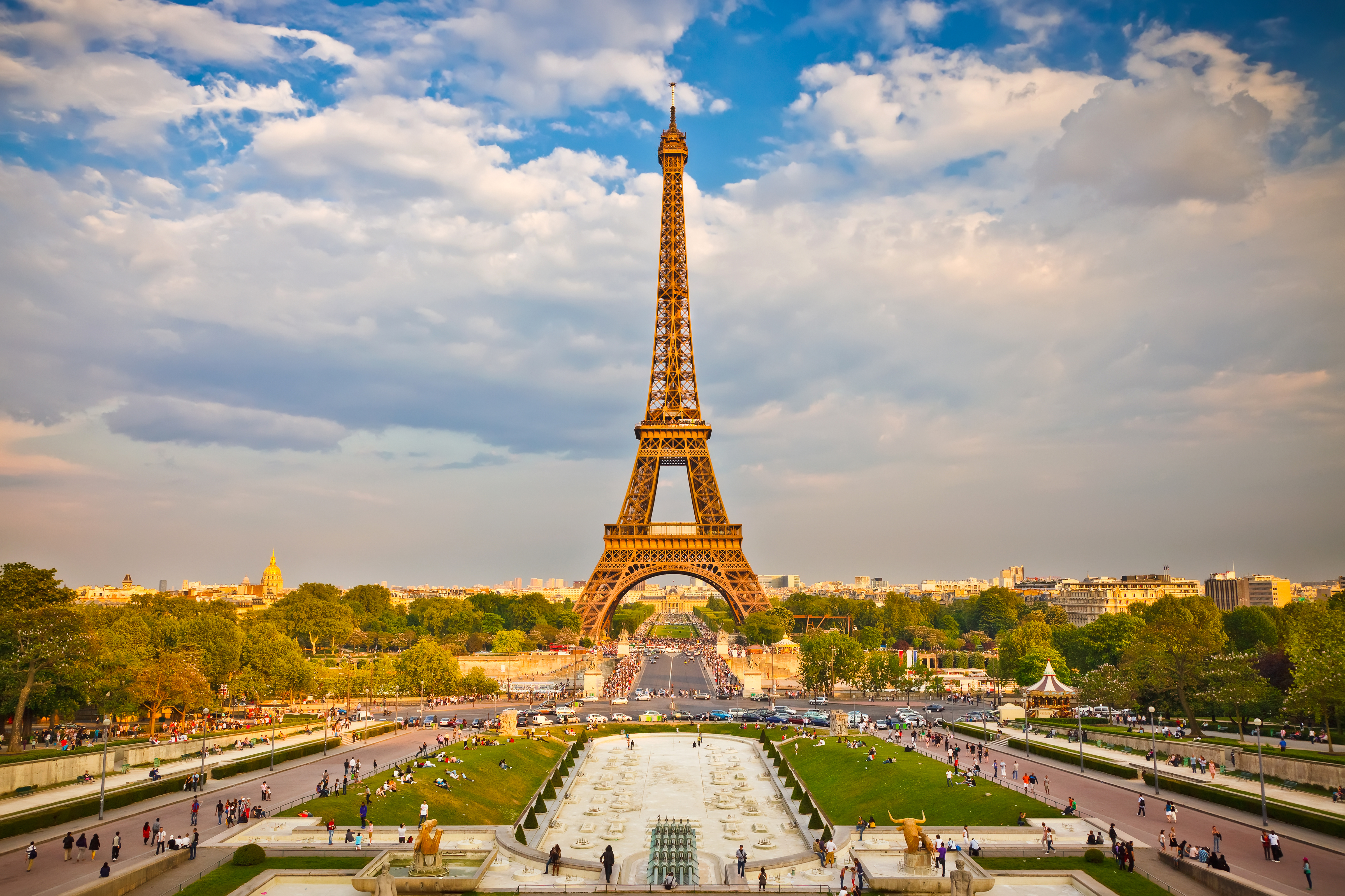 Free download wallpaper Paris, Eiffel Tower, Monuments, France, Monument, Place, Man Made on your PC desktop