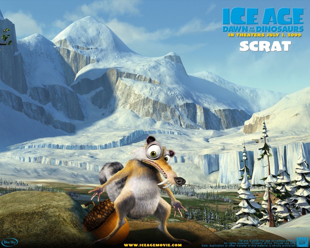 4946 скачать обои скрэт (scrat), мультфильмы, ледниковый период (ice age) - заставки и картинки бесплатно