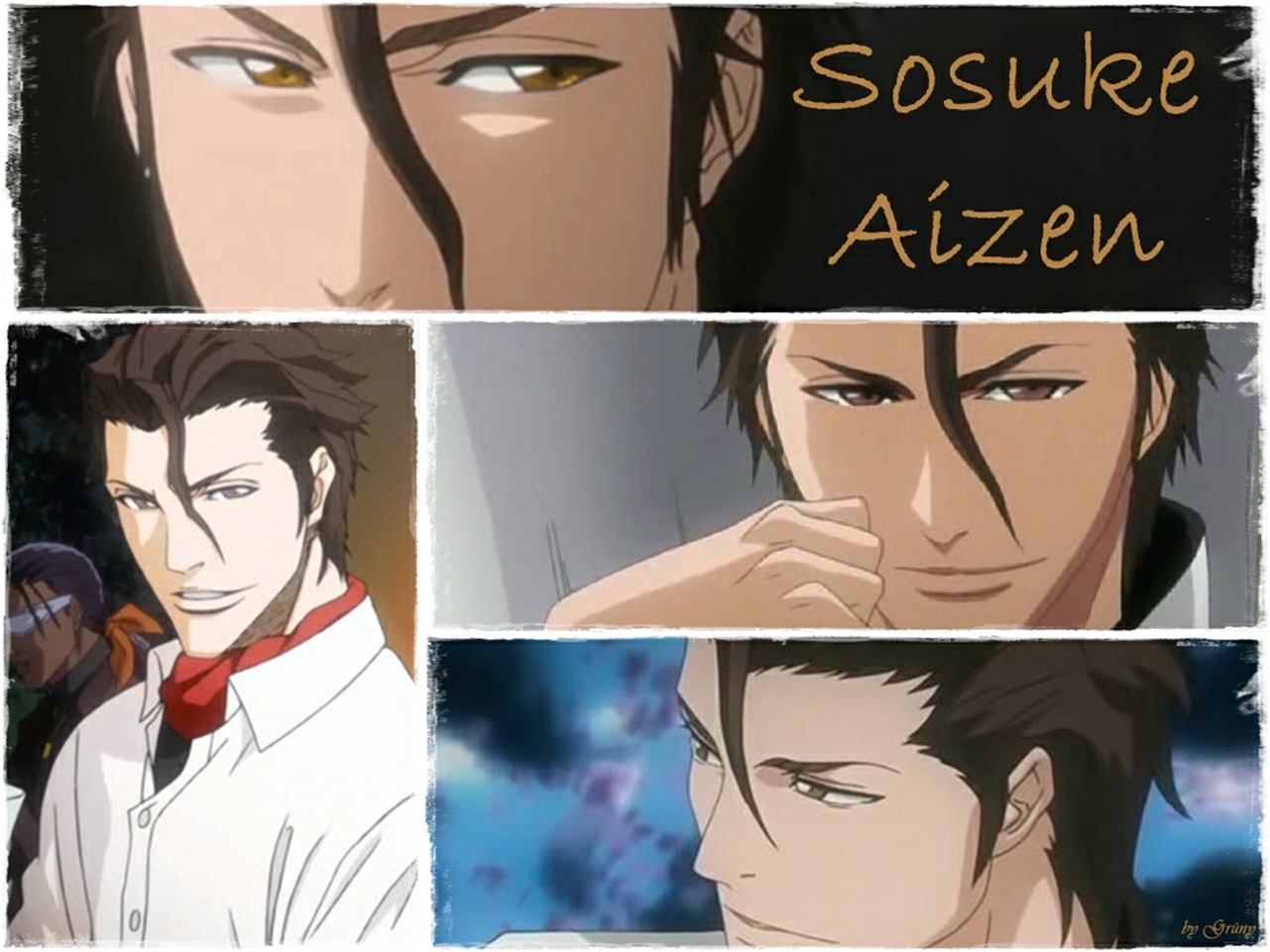 Handy-Wallpaper Bleach, Animes, Sōsuke Aizen kostenlos herunterladen.