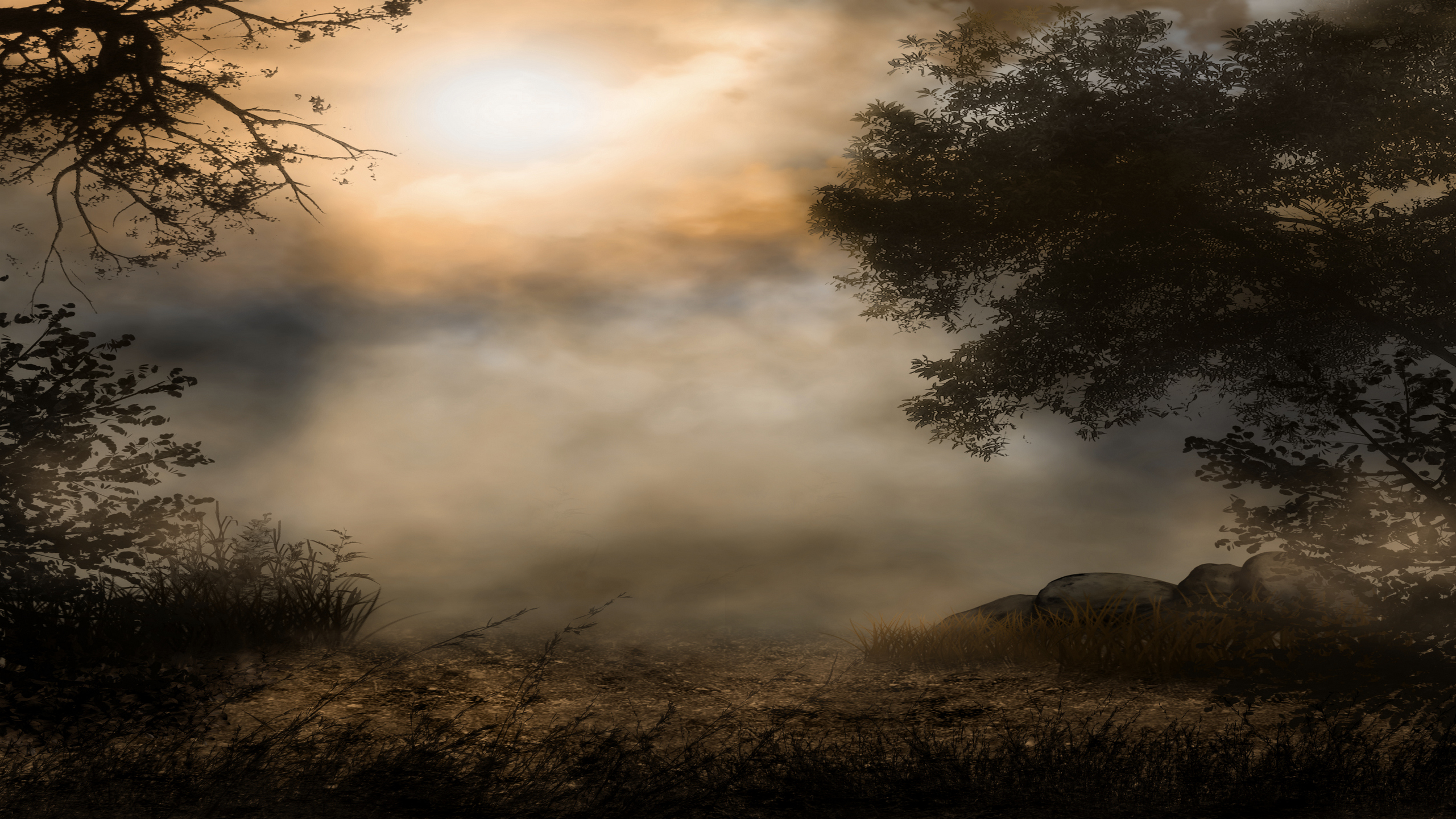 Free download wallpaper Fog, Earth on your PC desktop