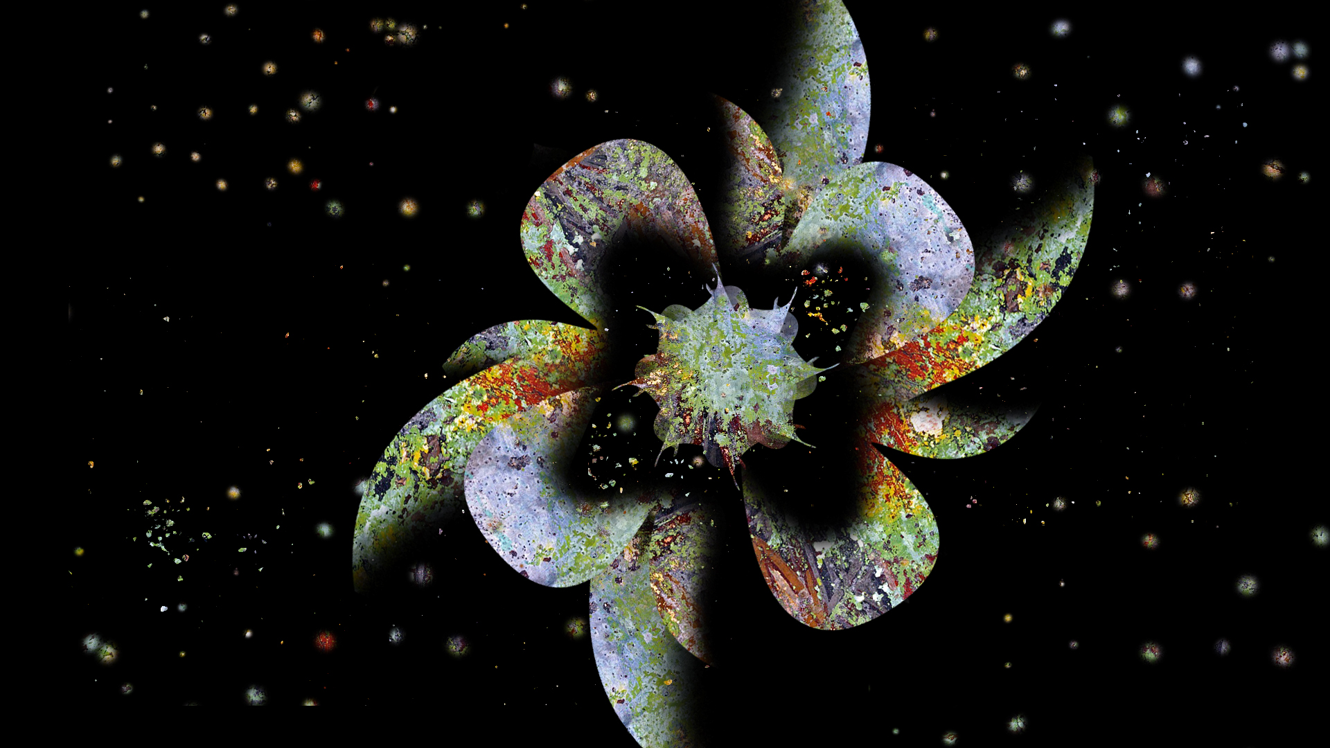 Free download wallpaper Flowers, Flower, Colors, Gradient, Artistic on your PC desktop