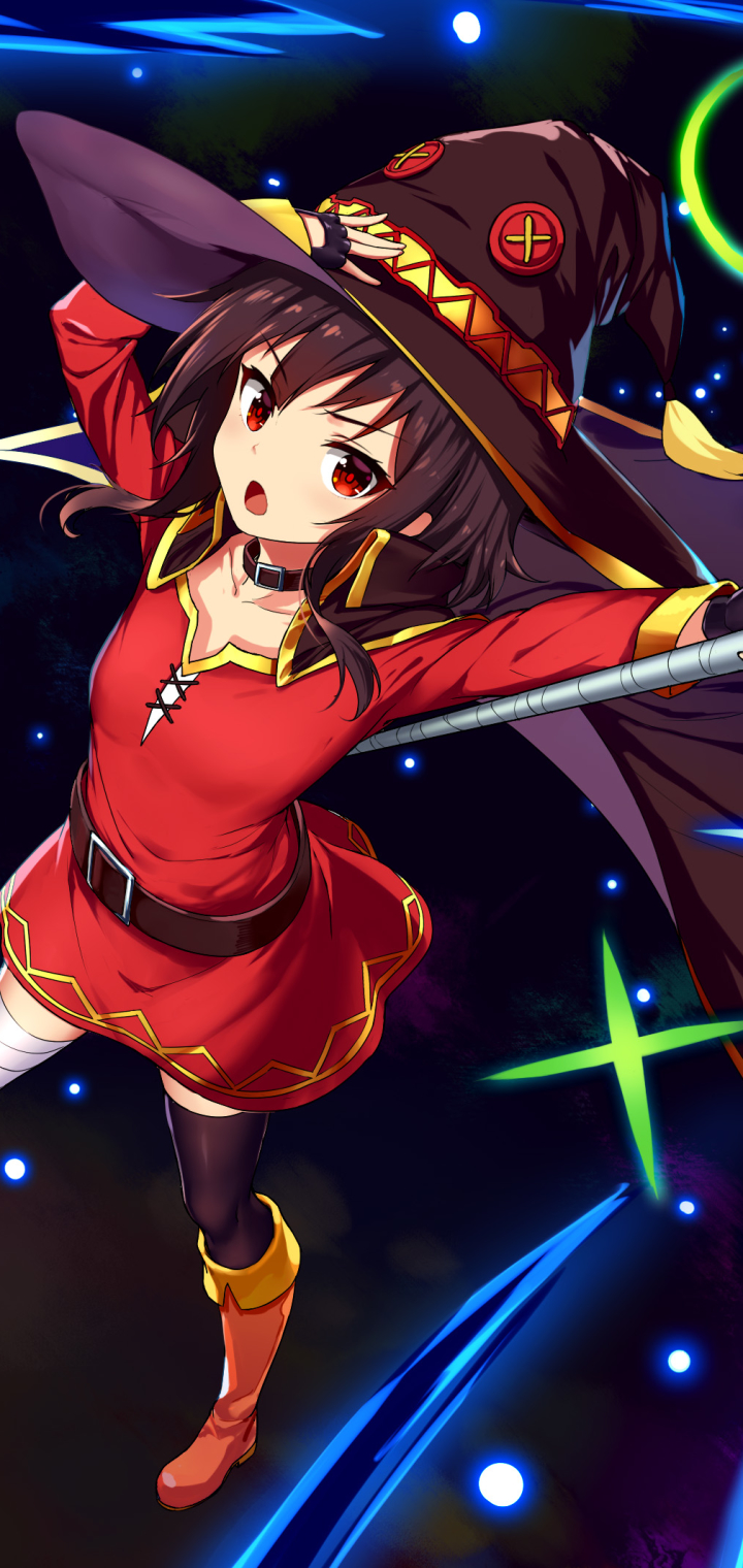 Handy-Wallpaper Animes, Konosuba: God's Blessing On This Wonderful World!, Megumin (Konosuba) kostenlos herunterladen.