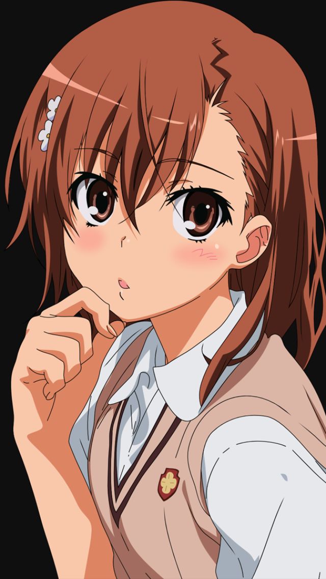 Handy-Wallpaper Animes, Mikoto Misaka, To Aru Kagaku No Rêrugan, A Certain Magical Index kostenlos herunterladen.