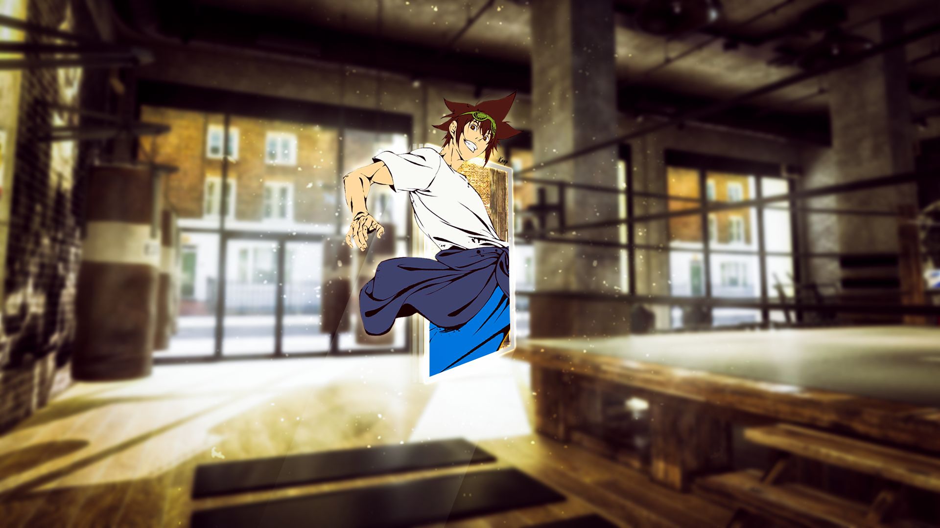 anime, the god of high school, jin mori