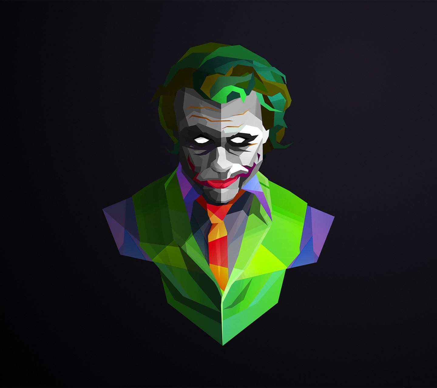 Free download wallpaper Abstract, Joker, Facets, Comics on your PC desktop