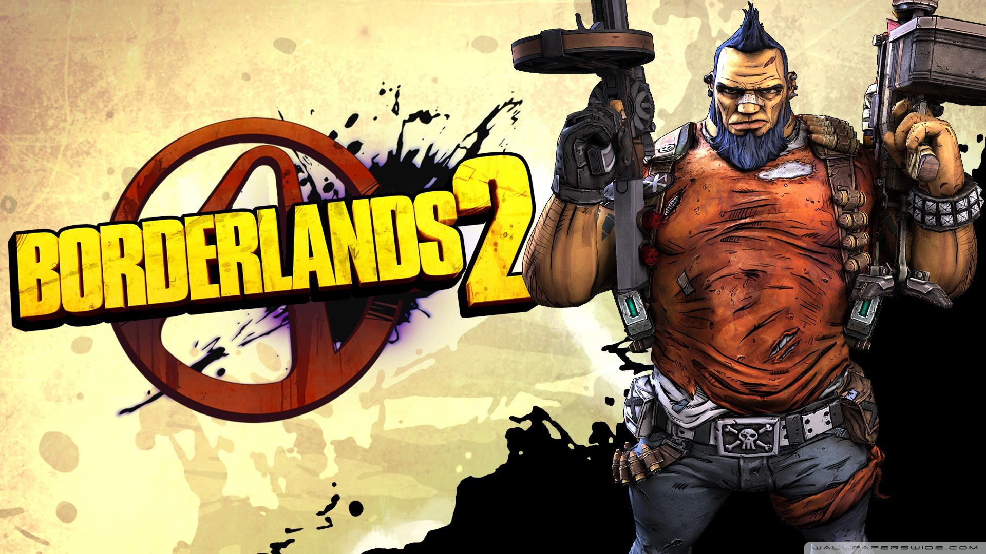 Laden Sie das Computerspiele, Borderlands, Borderlands 2-Bild kostenlos auf Ihren PC-Desktop herunter