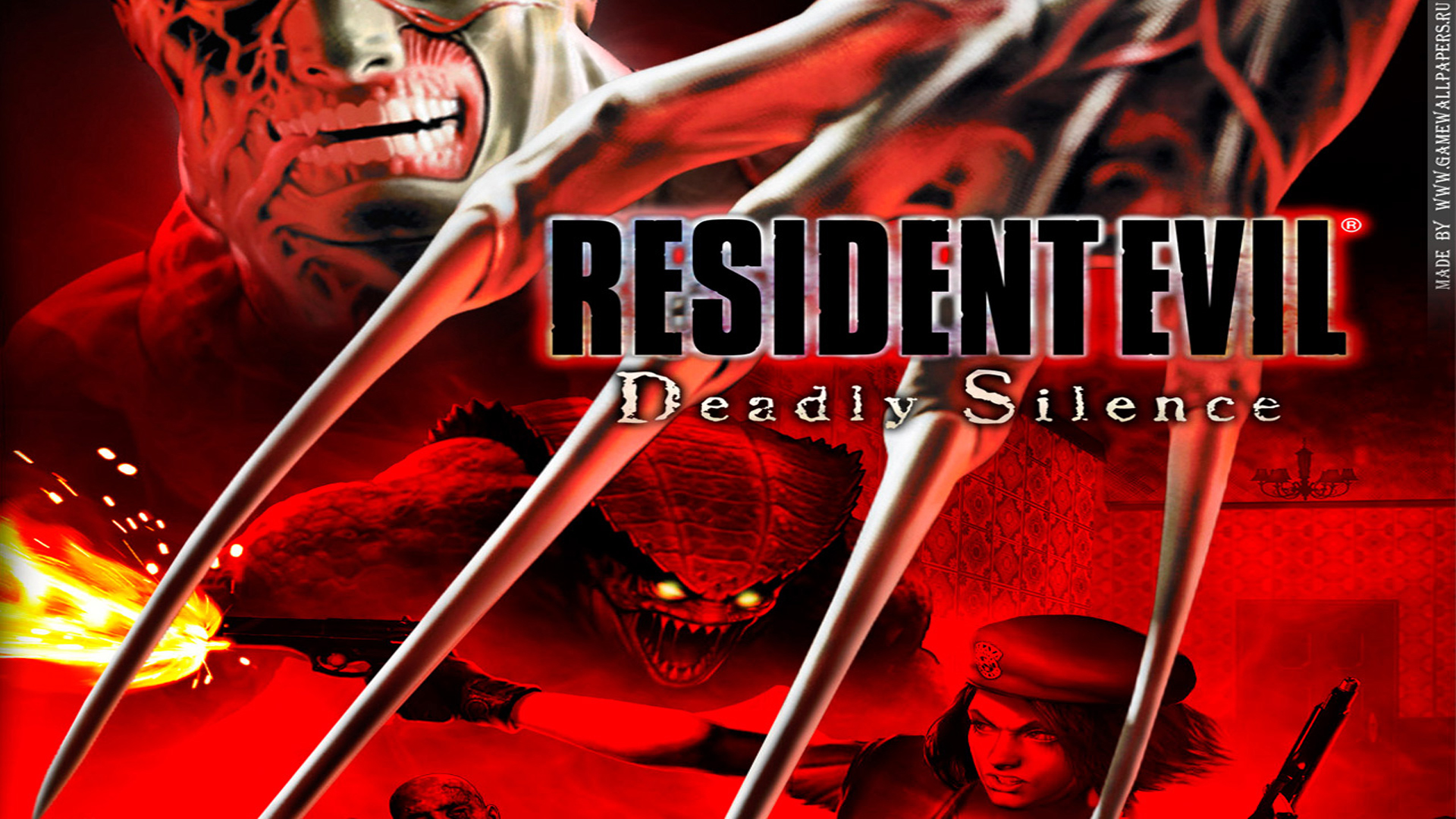 resident evil: deadly silence, video game, resident evil lock screen backgrounds