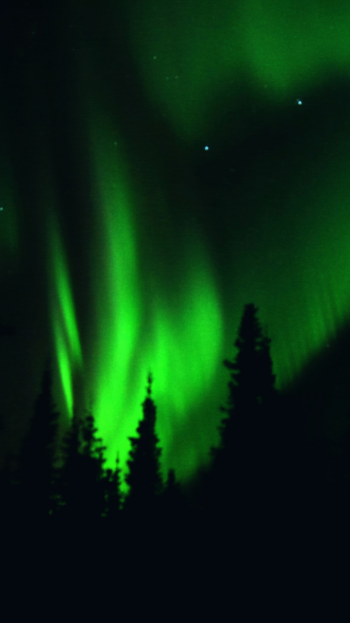 Download mobile wallpaper Nature, Light, Earth, Aurora Borealis, Alaska for free.