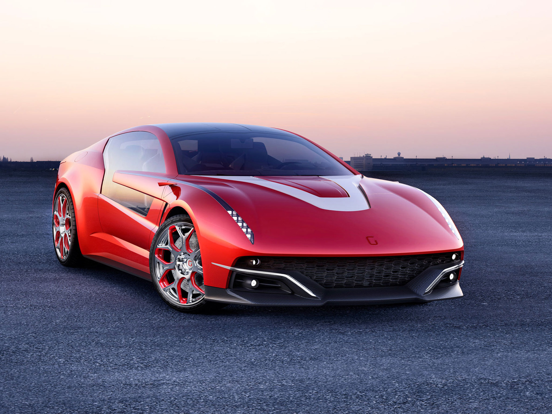 Скачать обои Концепт Italdesign Бривидо на телефон бесплатно