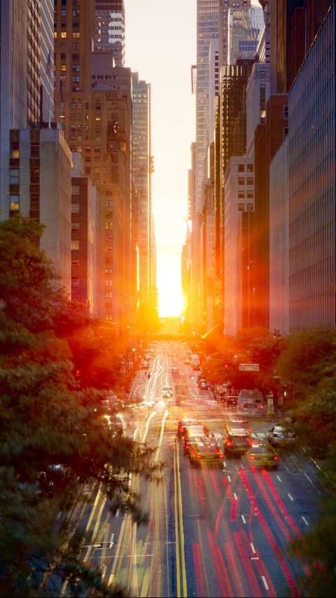 Baixar papel de parede para celular de Cidades, Manhattan, Feito Pelo Homem gratuito.