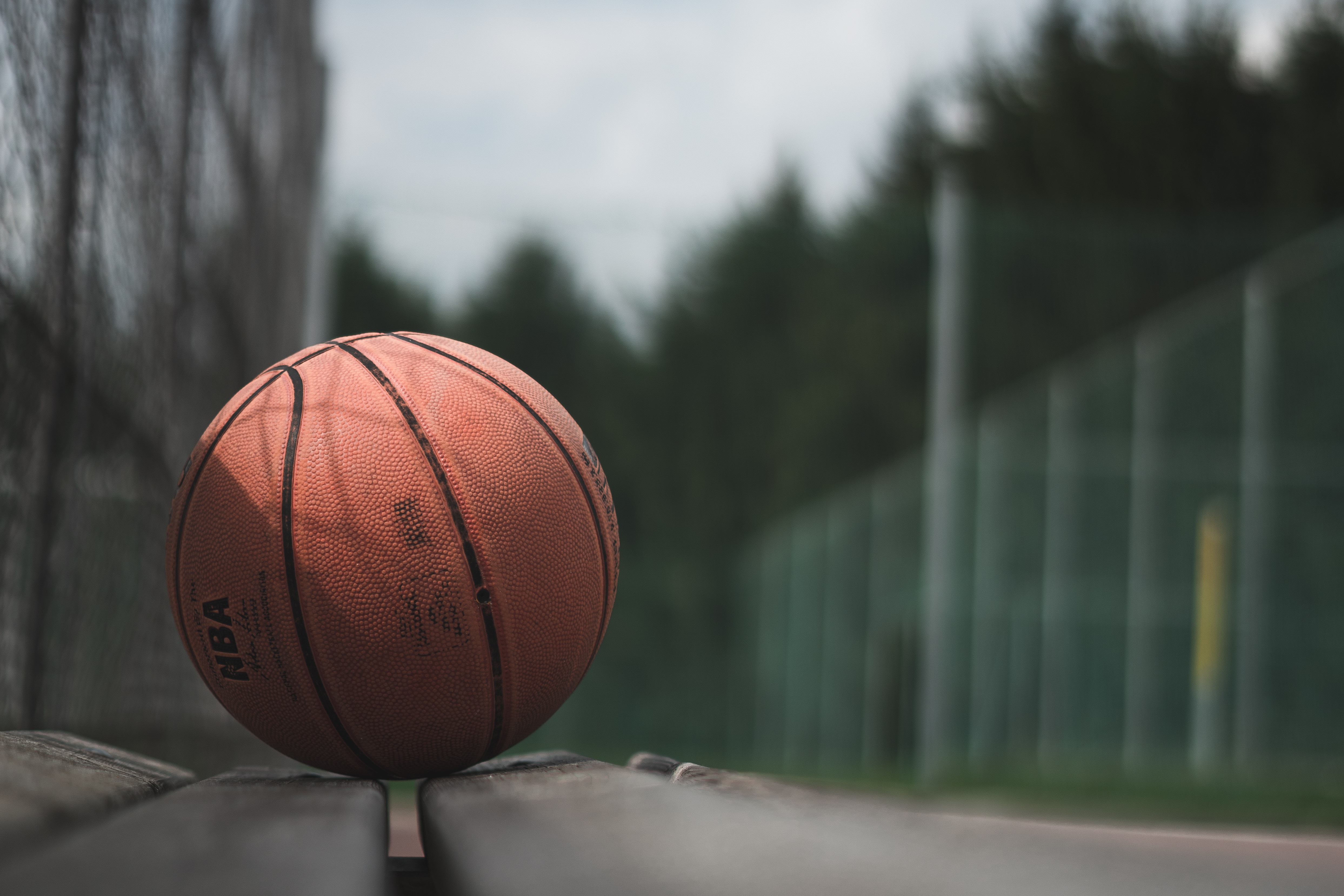 basketball, sports, ball, game, bench HD wallpaper