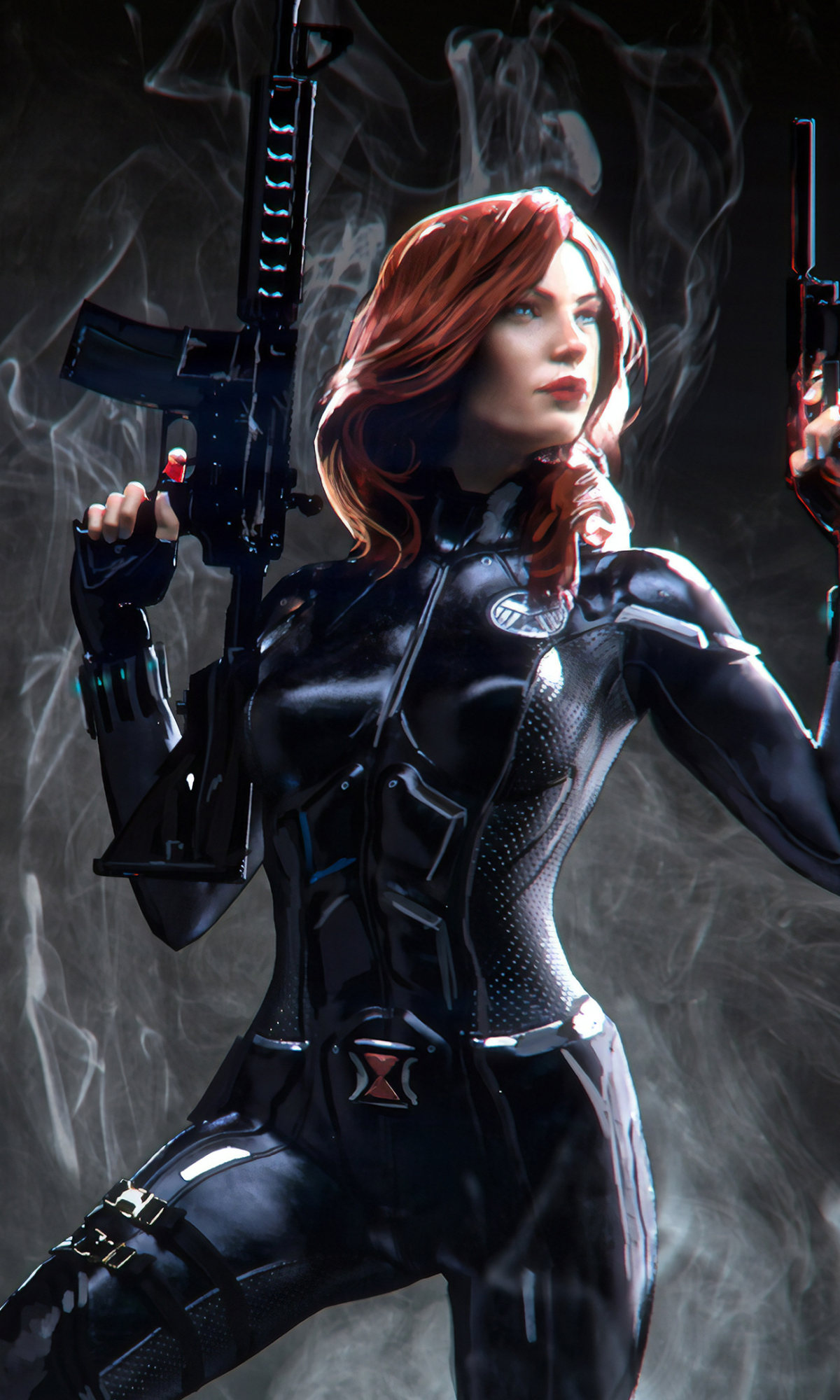 Handy-Wallpaper Comics, Black Widow kostenlos herunterladen.