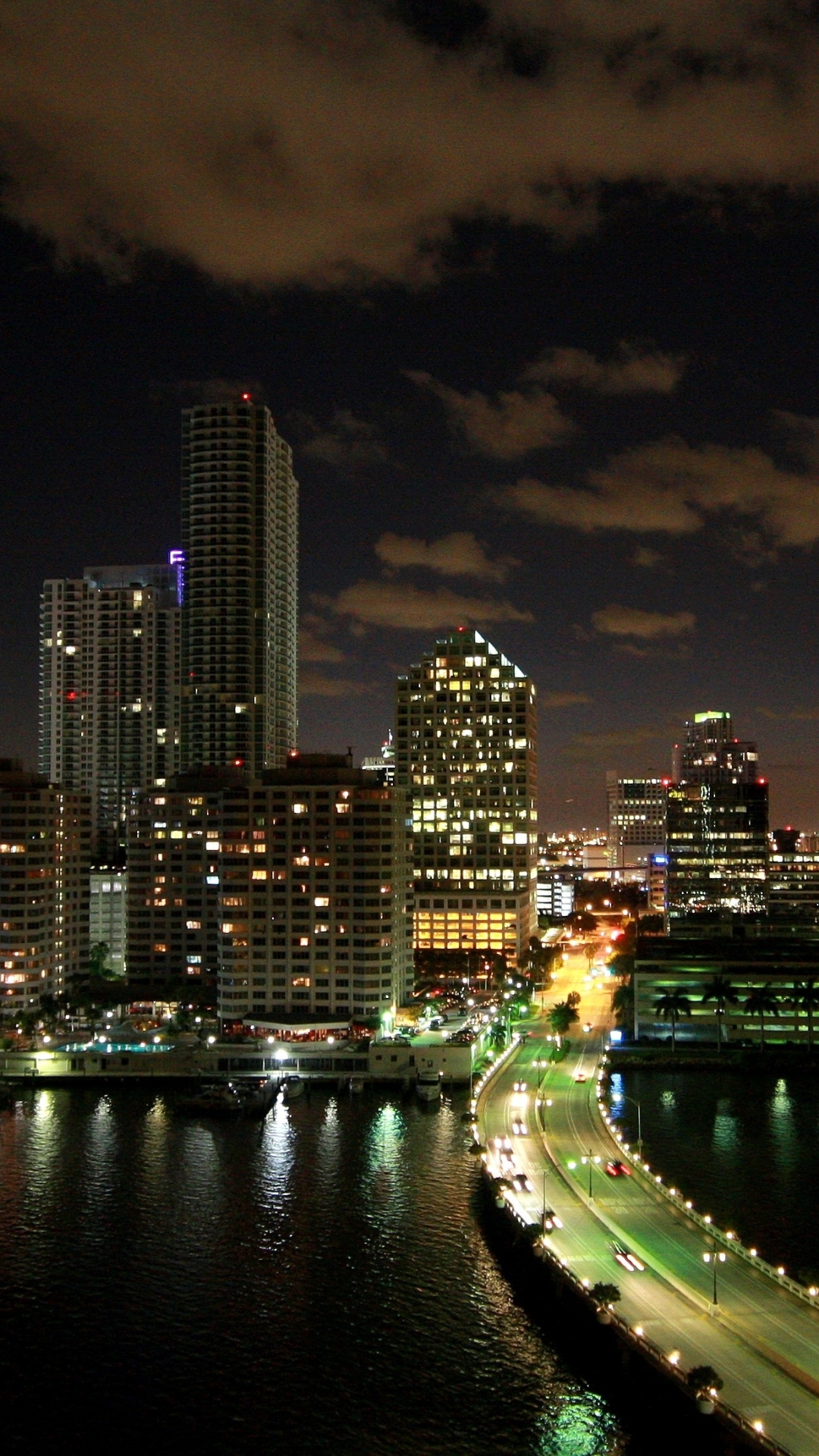 Скачать картинку Города, Майами, Сделано Человеком в телефон бесплатно.