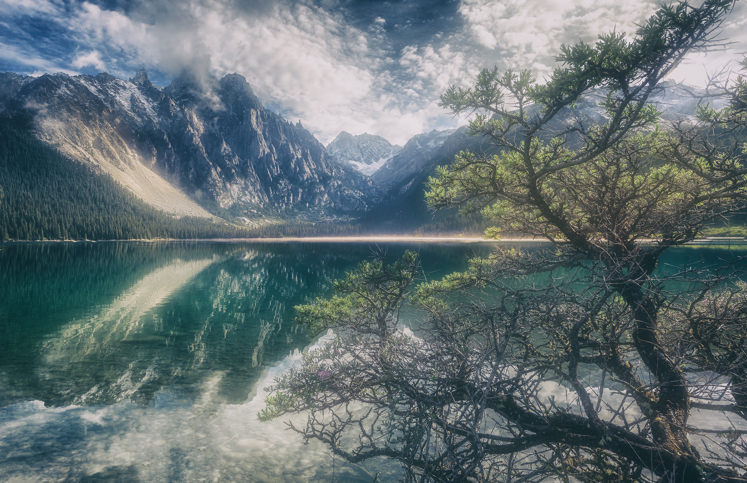 Free download wallpaper Nature, Lakes, Mountain, Lake, Earth on your PC desktop