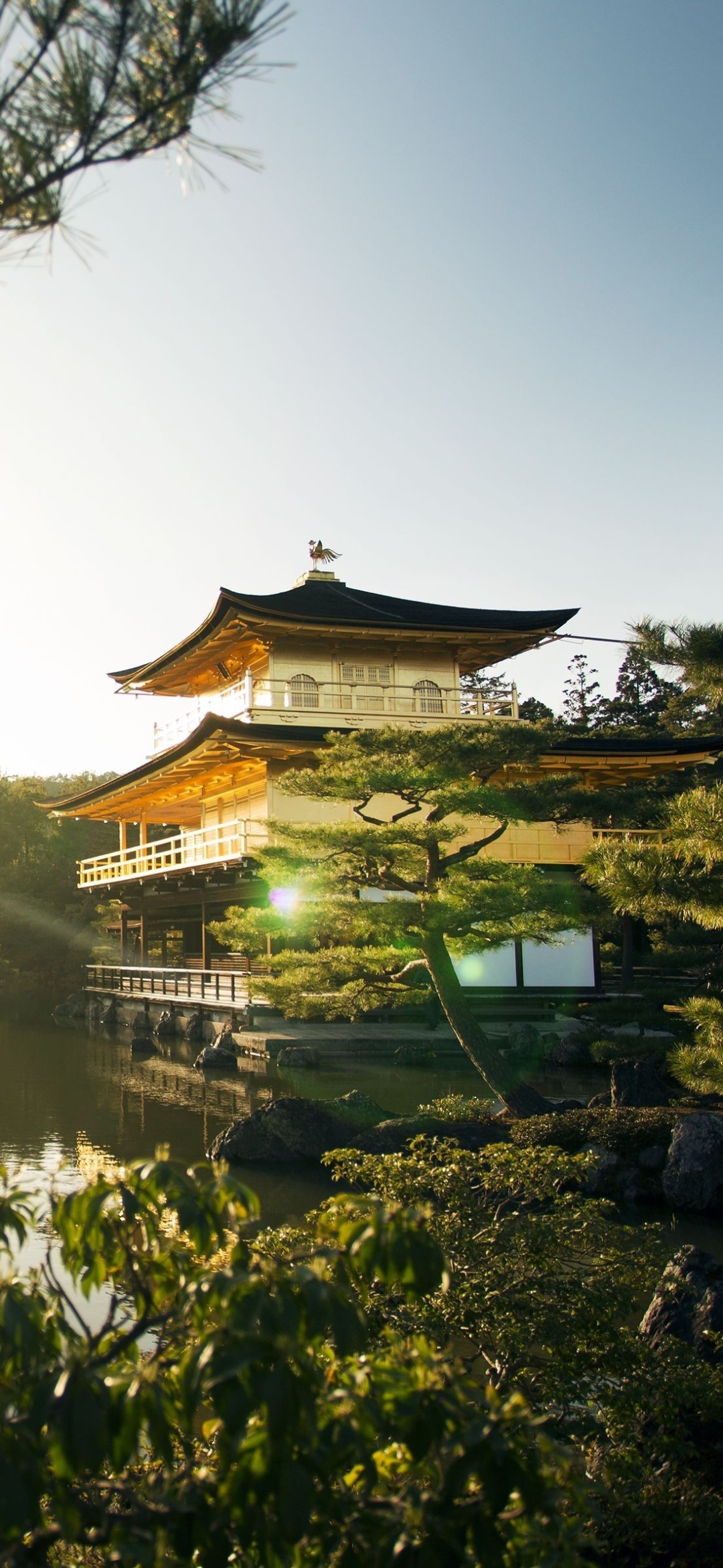 1175983 Hintergrundbild herunterladen religiös, kinkaku ji, kyōto, der tempel des goldenen pavillons, japan, tempel - Bildschirmschoner und Bilder kostenlos
