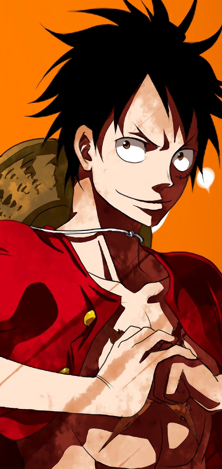 Handy-Wallpaper Animes, One Piece, Affe D Luffy kostenlos herunterladen.