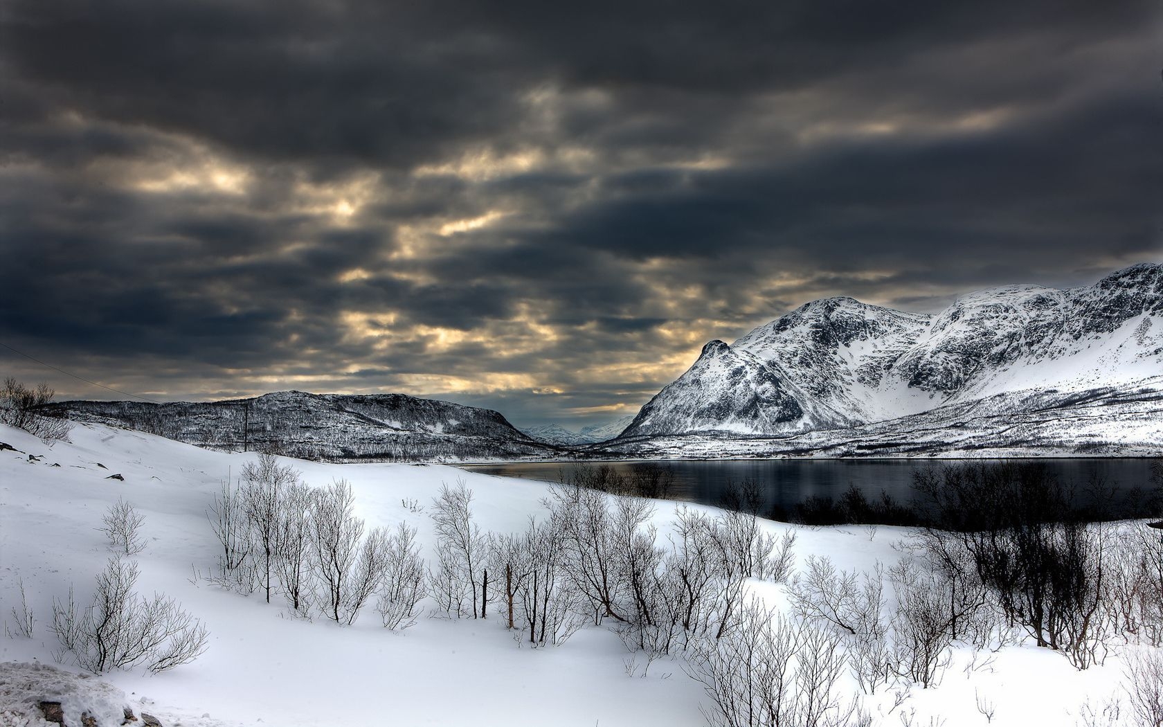 Descarga gratis la imagen Invierno, Montañas, Paisaje en el escritorio de tu PC