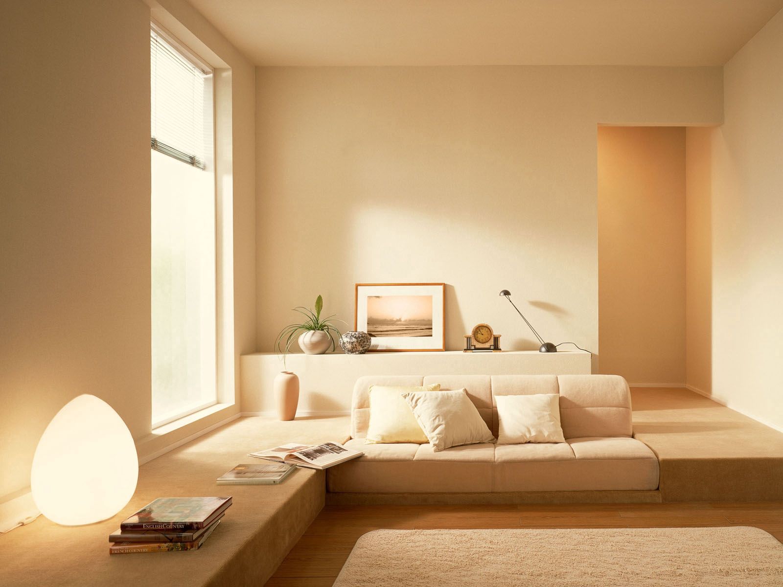 room, comfort, sofa, light coloured, light, miscellanea, miscellaneous, furniture, coziness