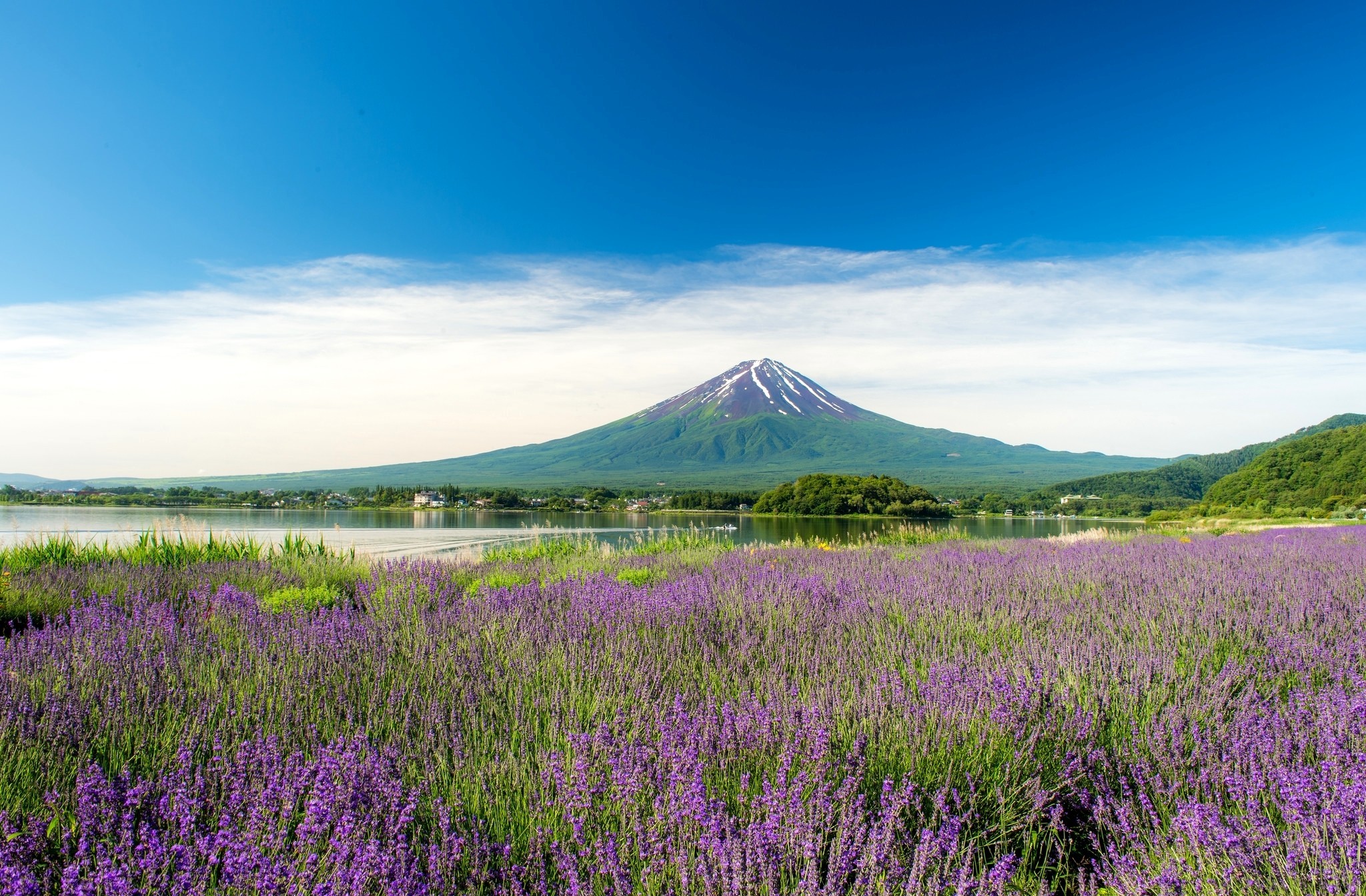 Скачать обои бесплатно Япония, Вулкан, Гора Фудзи, Вулканы, Земля/природа картинка на рабочий стол ПК