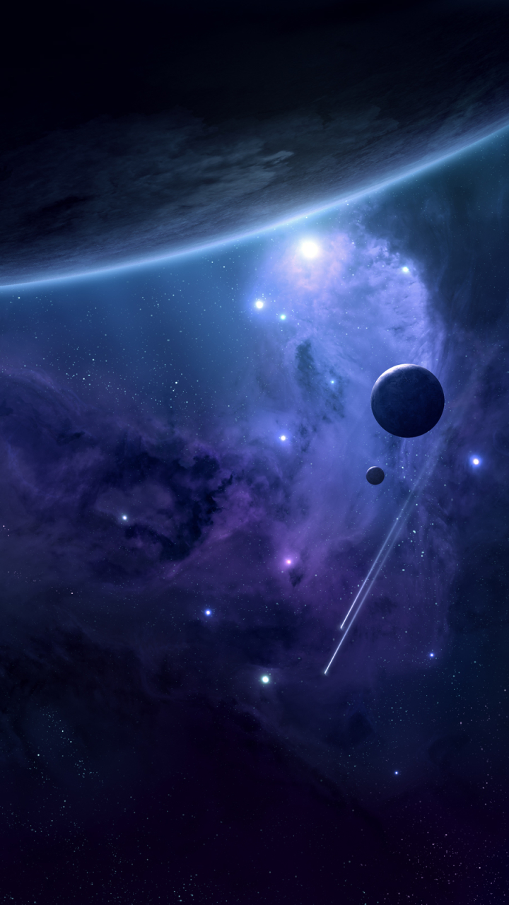 Download mobile wallpaper Planets, Stars, Space, Planet, Sci Fi for free.