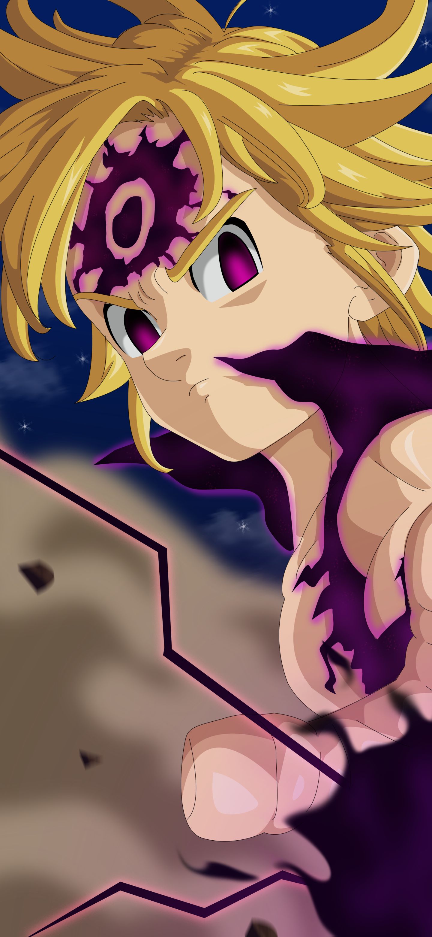 Descarga gratuita de fondo de pantalla para móvil de Animado, Los Siete Pecados Capitales, Meliodas (Los Siete Pecados Capitales).