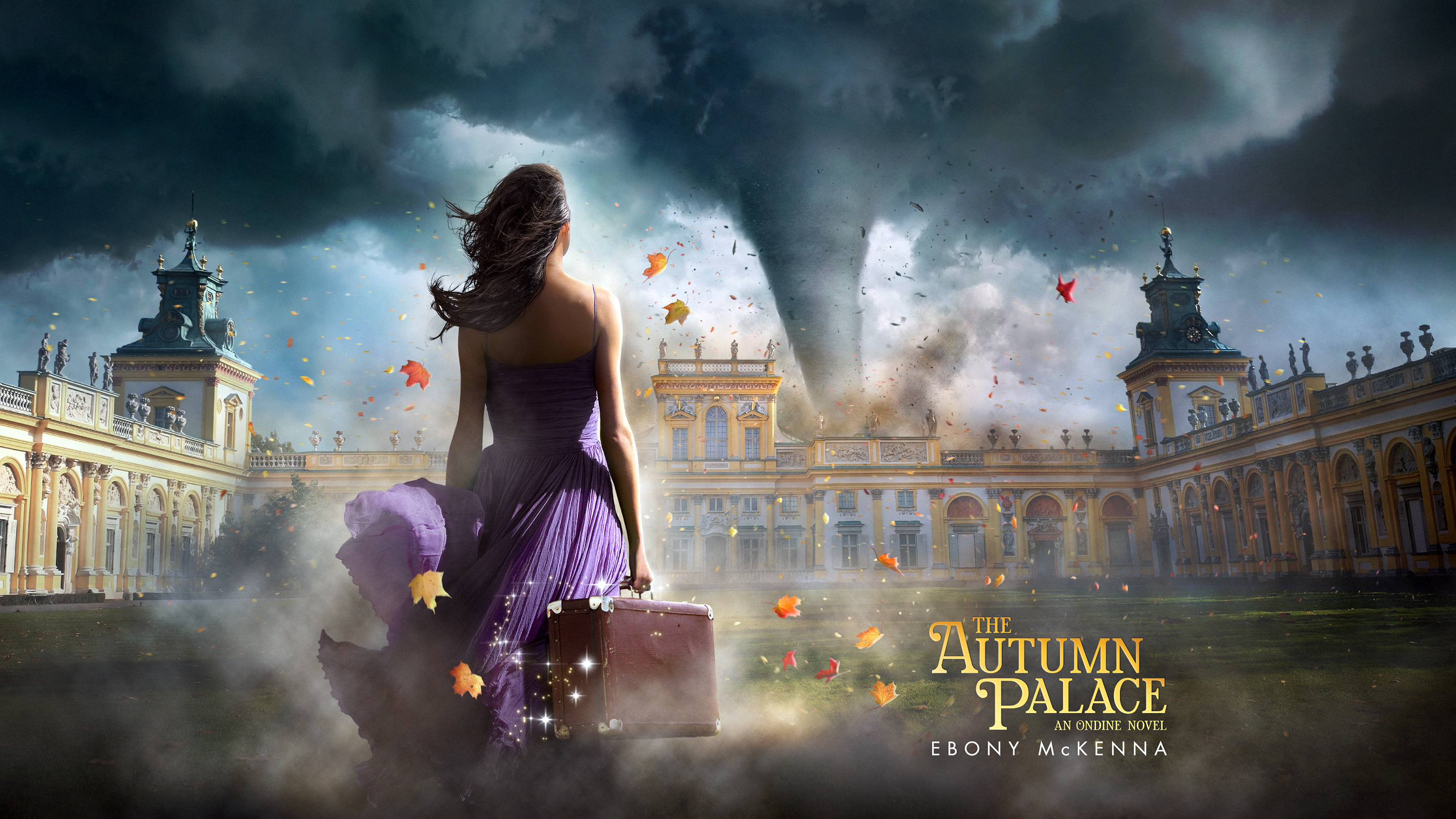 fantasy, book cover, magical, paranormal, romantic, the autumn palace, witch