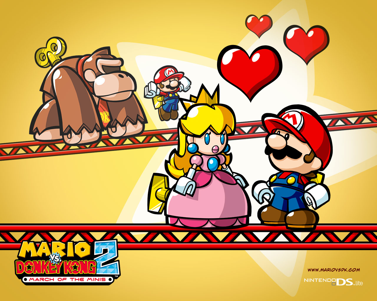 Téléchargez des papiers peints mobile Mario, Jeux Vidéo, Mario Contre Donkey Kong 2 : La Marche Des Minis gratuitement.