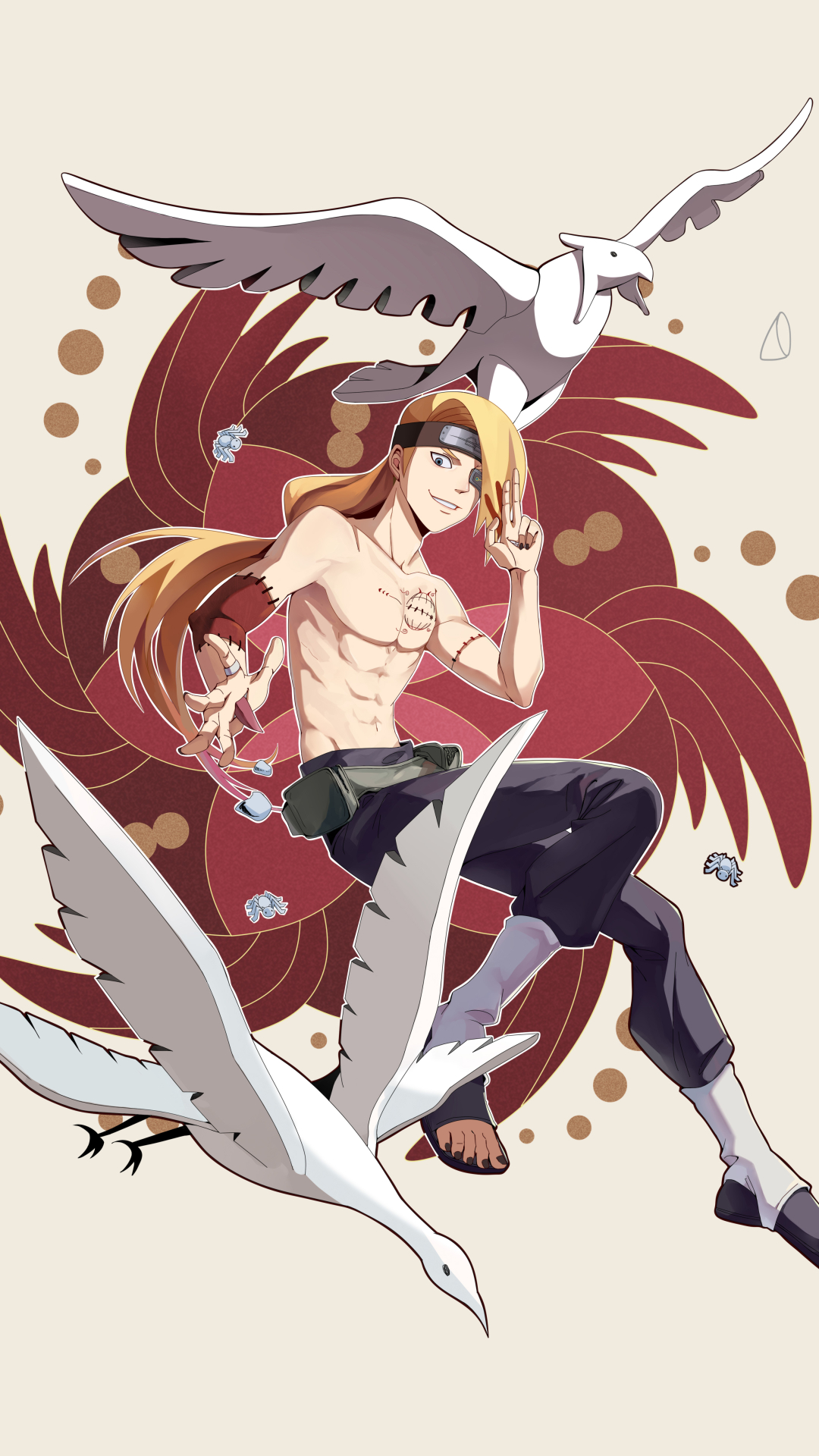 Download mobile wallpaper Anime, Naruto, Deidara (Naruto) for free.