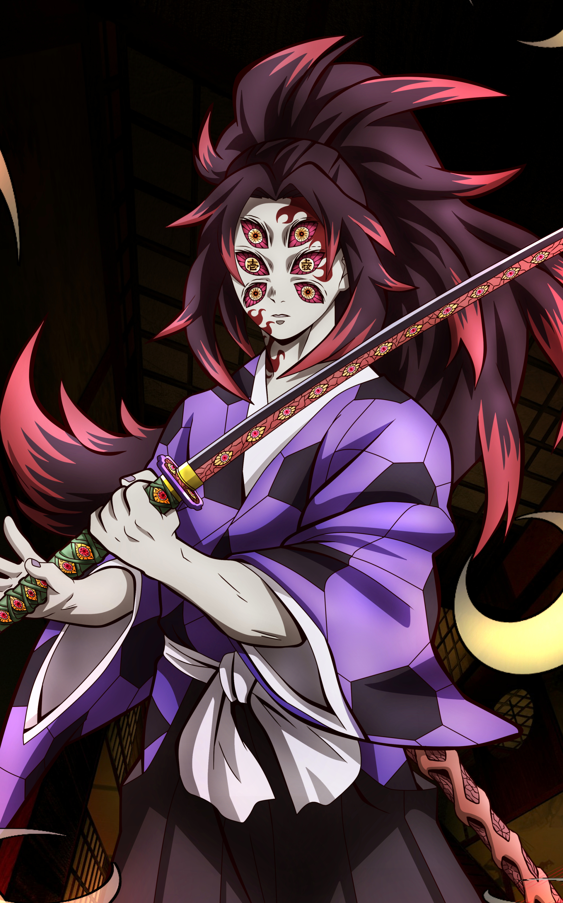 Baixar papel de parede para celular de Anime, Demon Slayer: Kimetsu No Yaiba, Kokushibo (Matador De Demônios) gratuito.