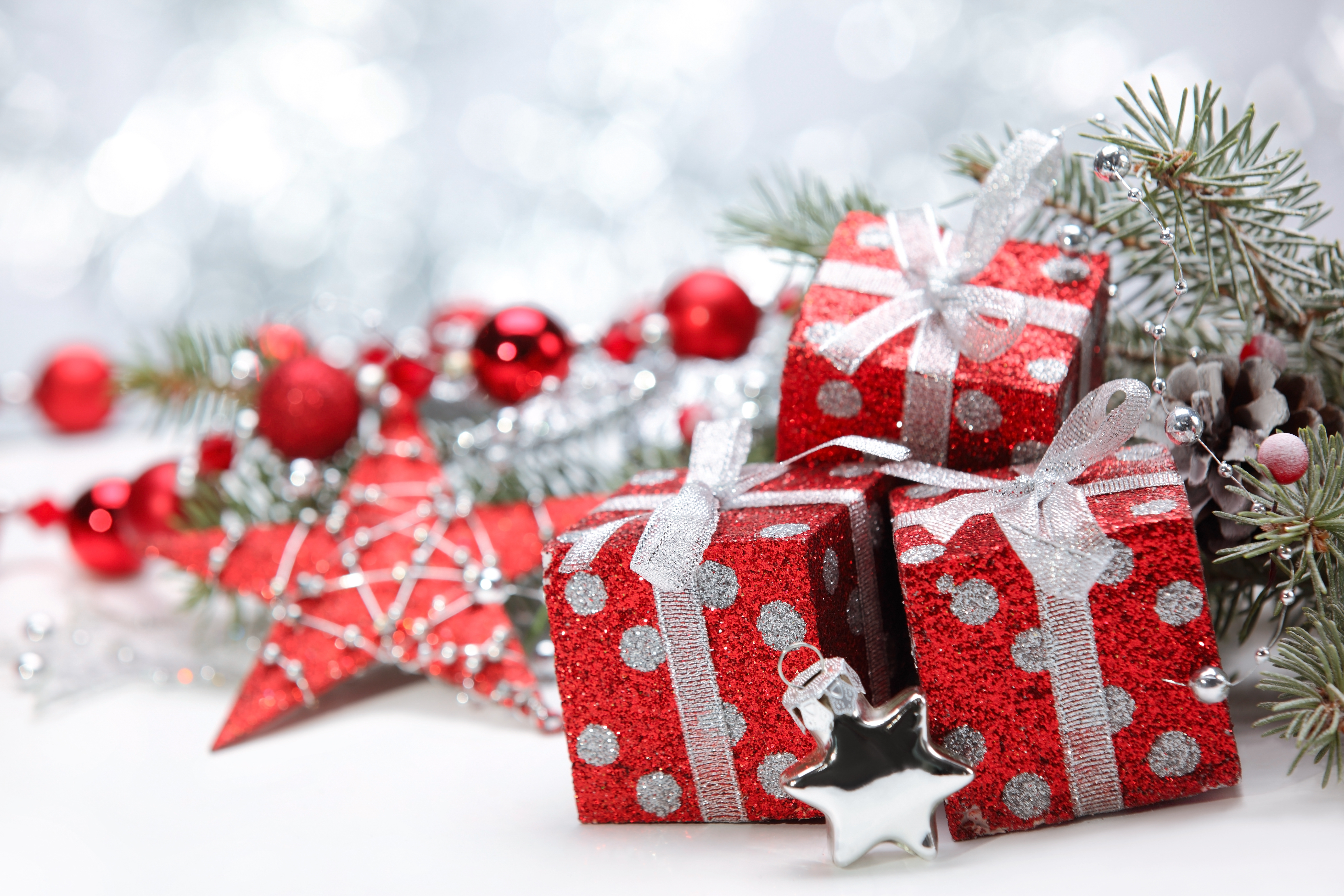 Laden Sie das Geschenk, Weihnachtsschmuck, Weihnachten, Feiertage-Bild kostenlos auf Ihren PC-Desktop herunter