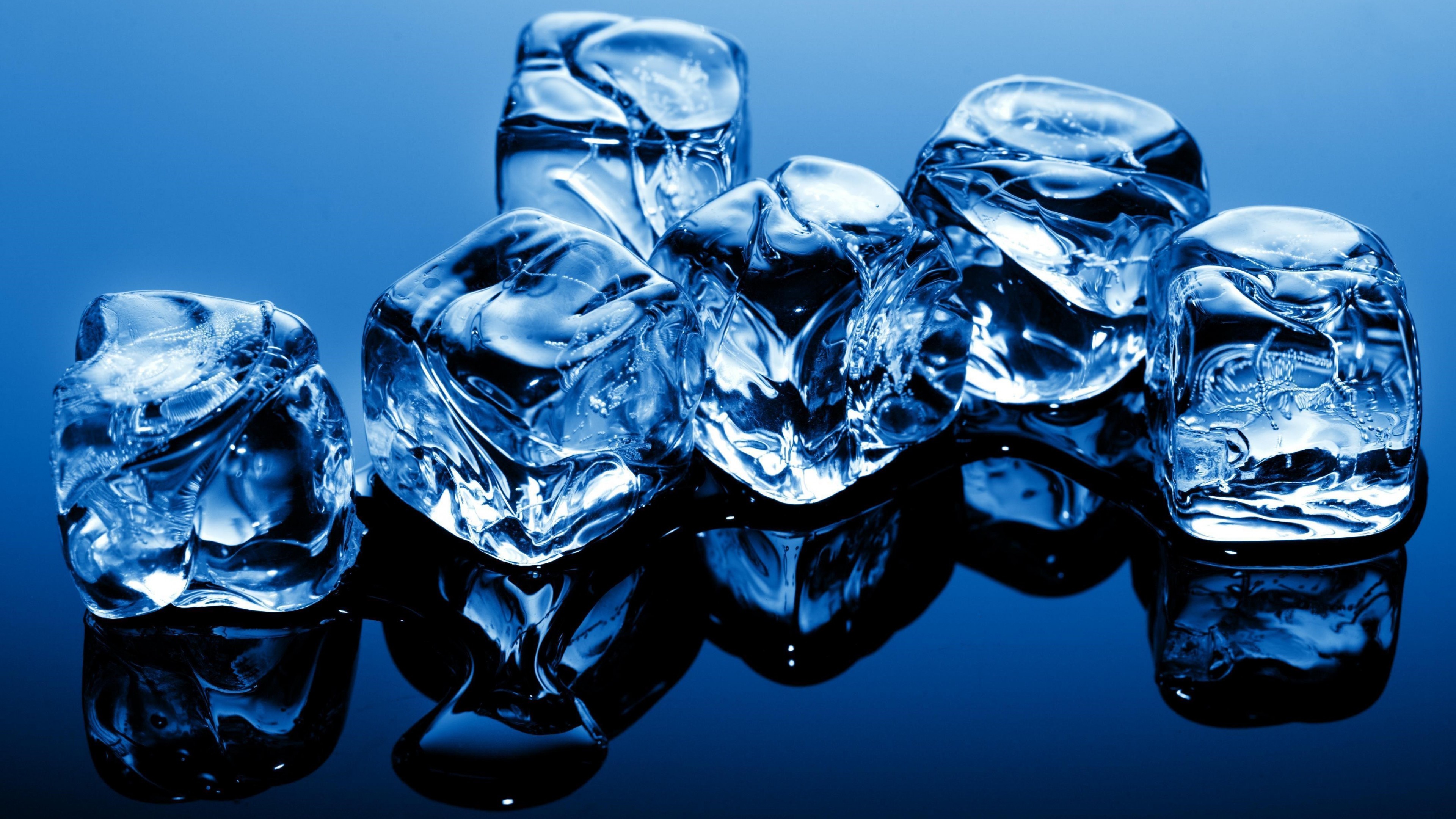 Завантажити шпалери безкоштовно Лід, Синій, Куб, Фотографія, Кубик Льоду картинка на робочий стіл ПК