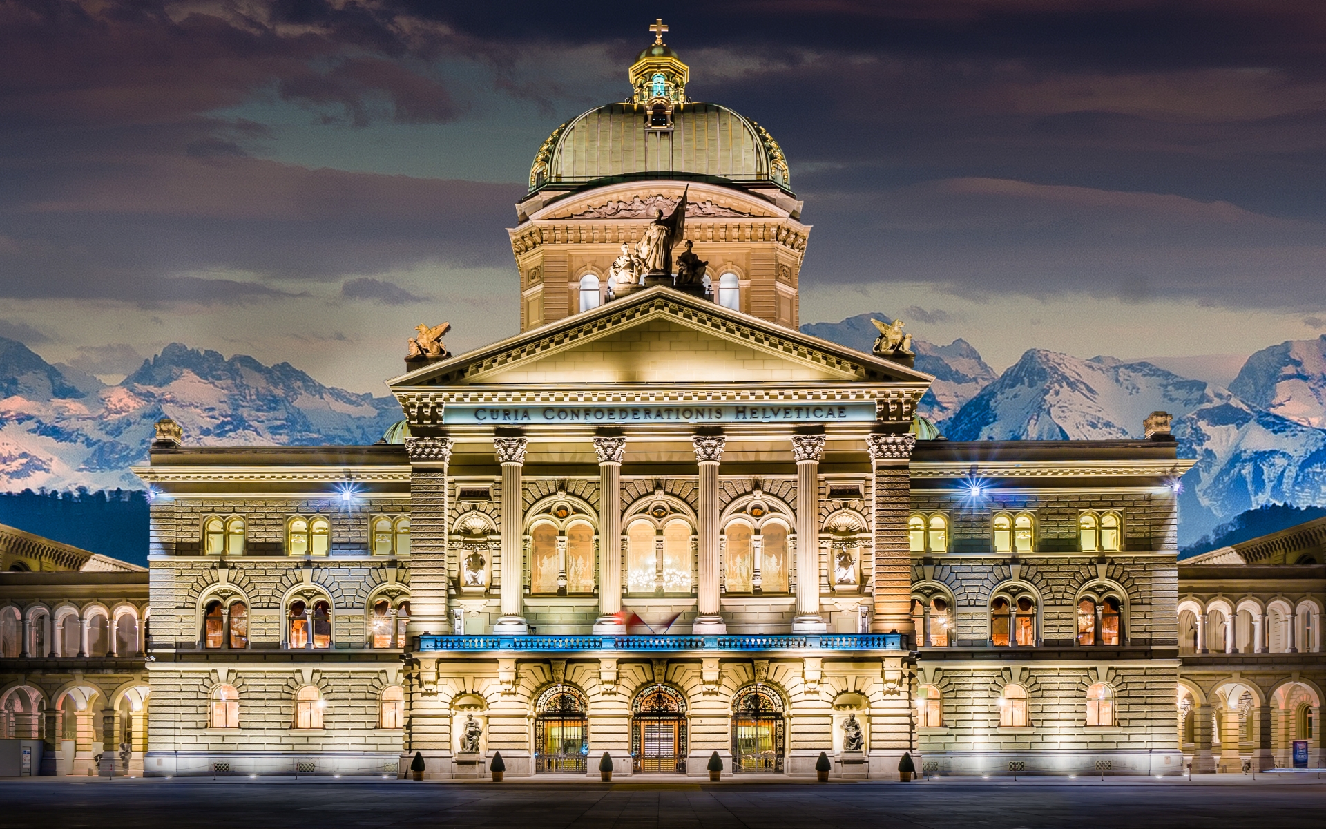 Die besten Schweizer Parlamentsgebäude-Hintergründe für den Telefonbildschirm