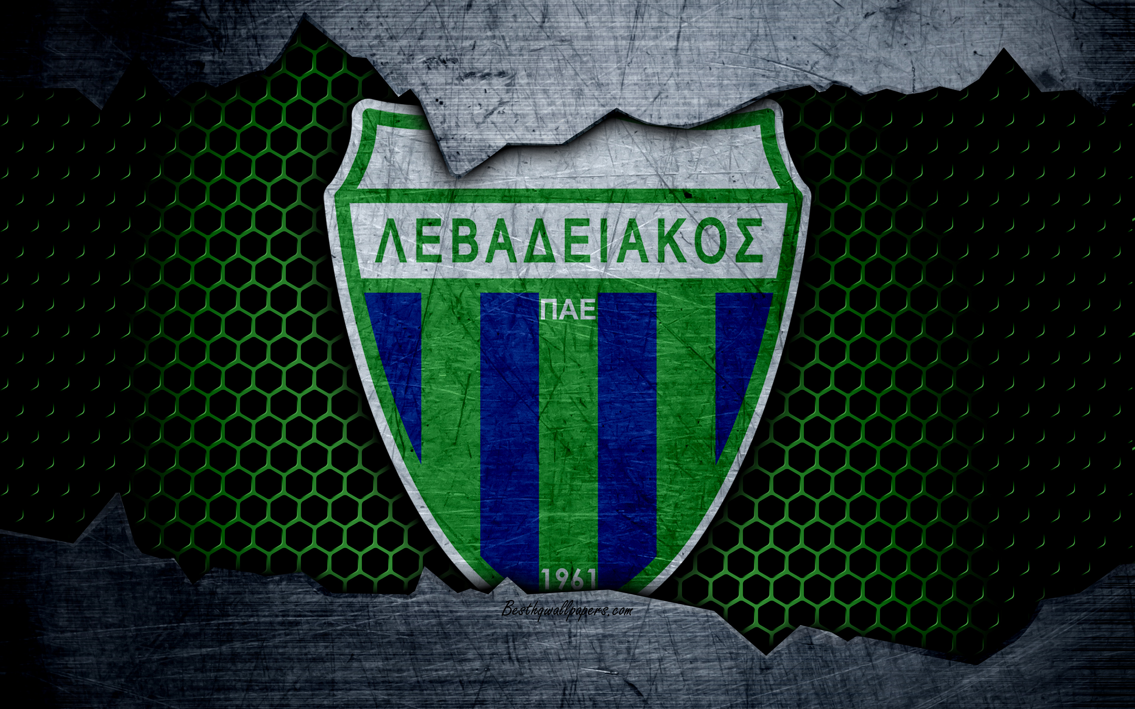 Download mobile wallpaper Sports, Logo, Emblem, Soccer, Levadiakos F C for free.