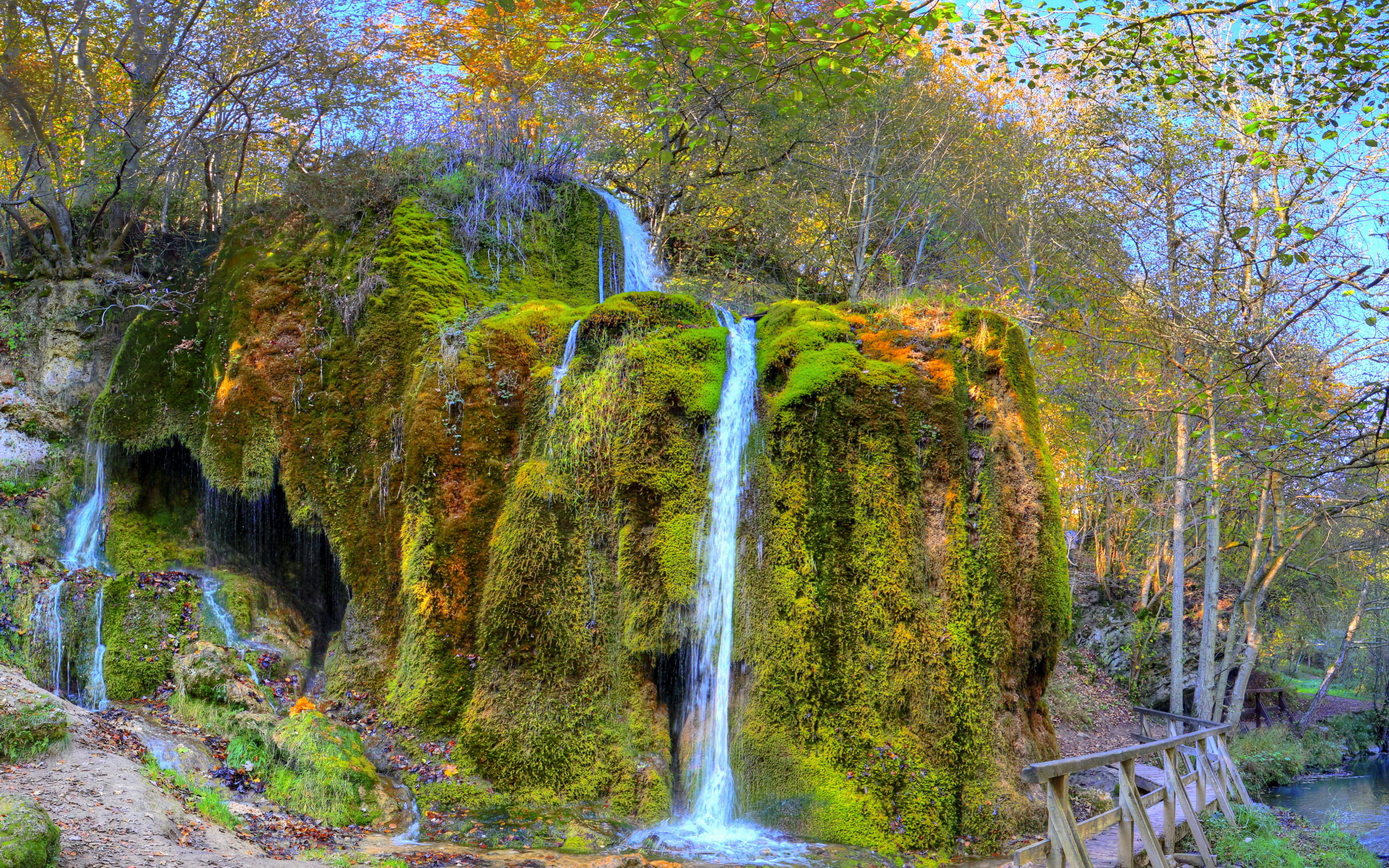 Free download wallpaper Waterfalls, Waterfall, Earth, Hdr on your PC desktop
