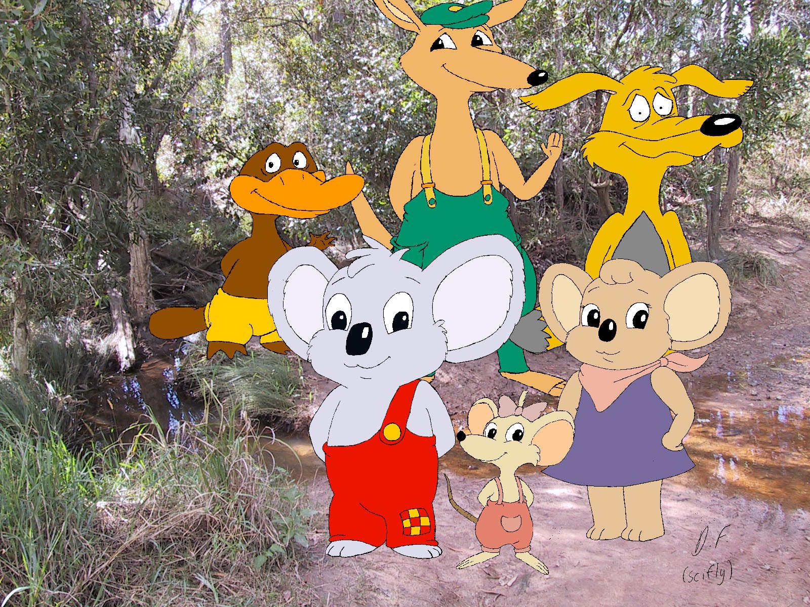 Die besten Die Abenteuer Von Blinky Bill-Hintergründe für den Telefonbildschirm