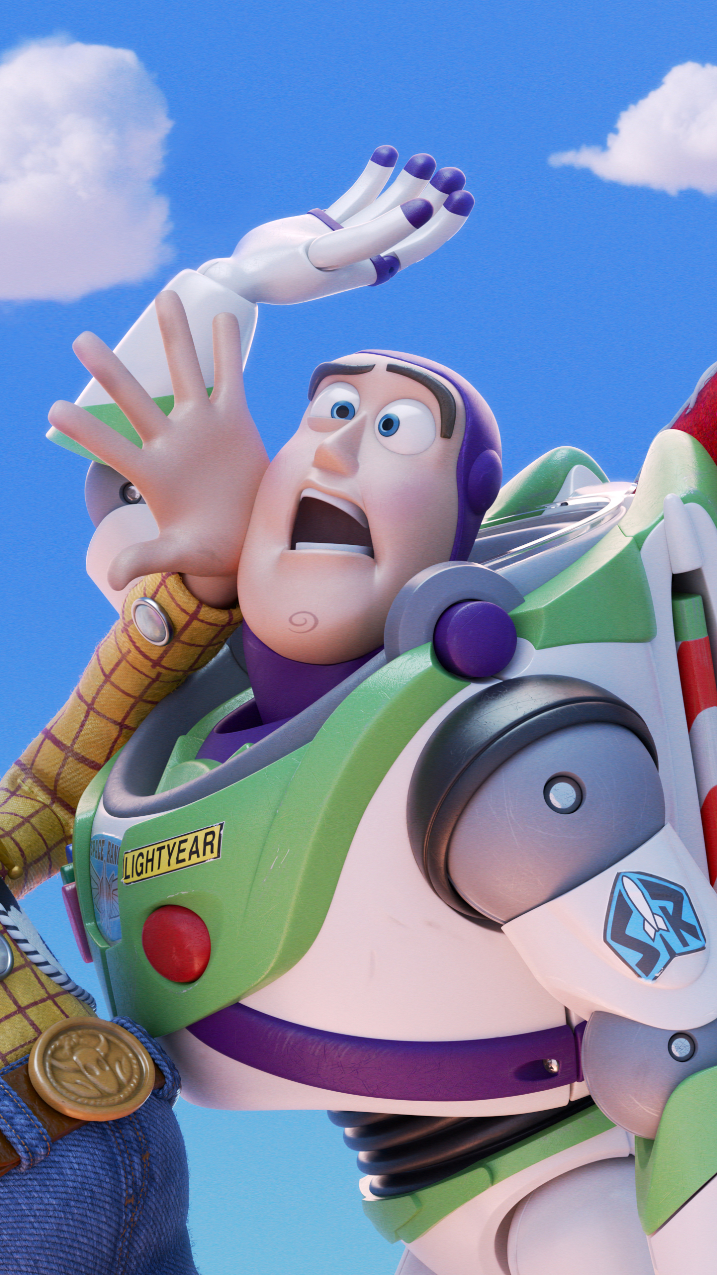 Download mobile wallpaper Movie, Buzz Lightyear, Toy Story 4 for free.
