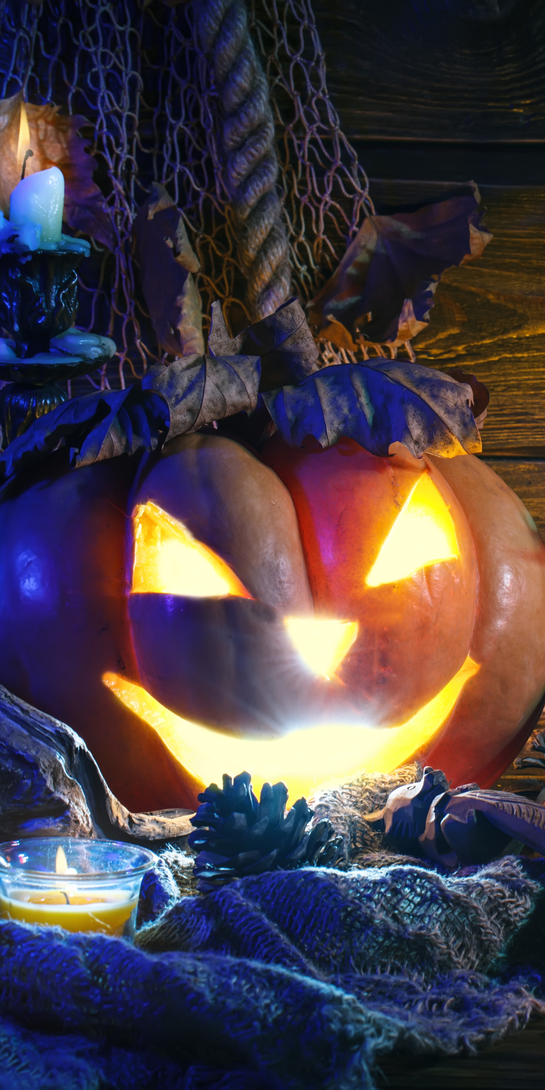 Download mobile wallpaper Halloween, Still Life, Holiday, Jack O' Lantern for free.