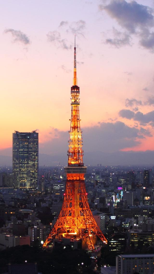Descarga gratuita de fondo de pantalla para móvil de Hecho Por El Hombre, Torre De Tokio.