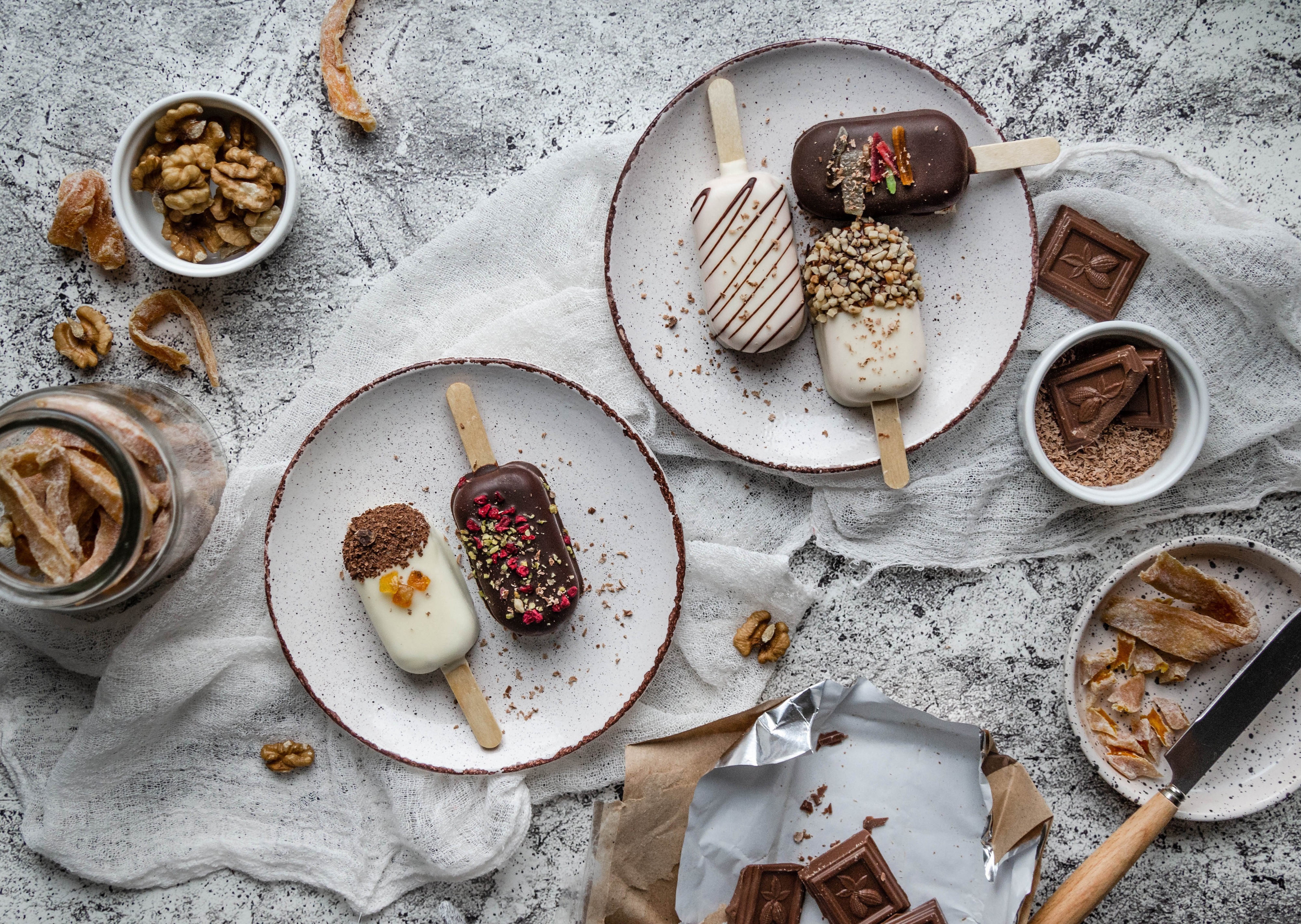 PCデスクトップにチョコレート, アイスクリーム, 静物, 食べ物画像を無料でダウンロード