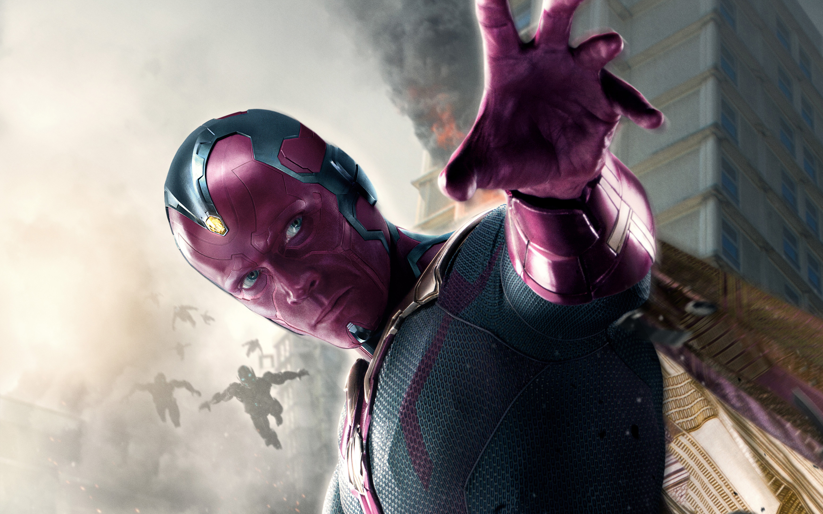 Download mobile wallpaper Avengers: Age Of Ultron, Vision (Marvel Comics), The Avengers, Movie for free.